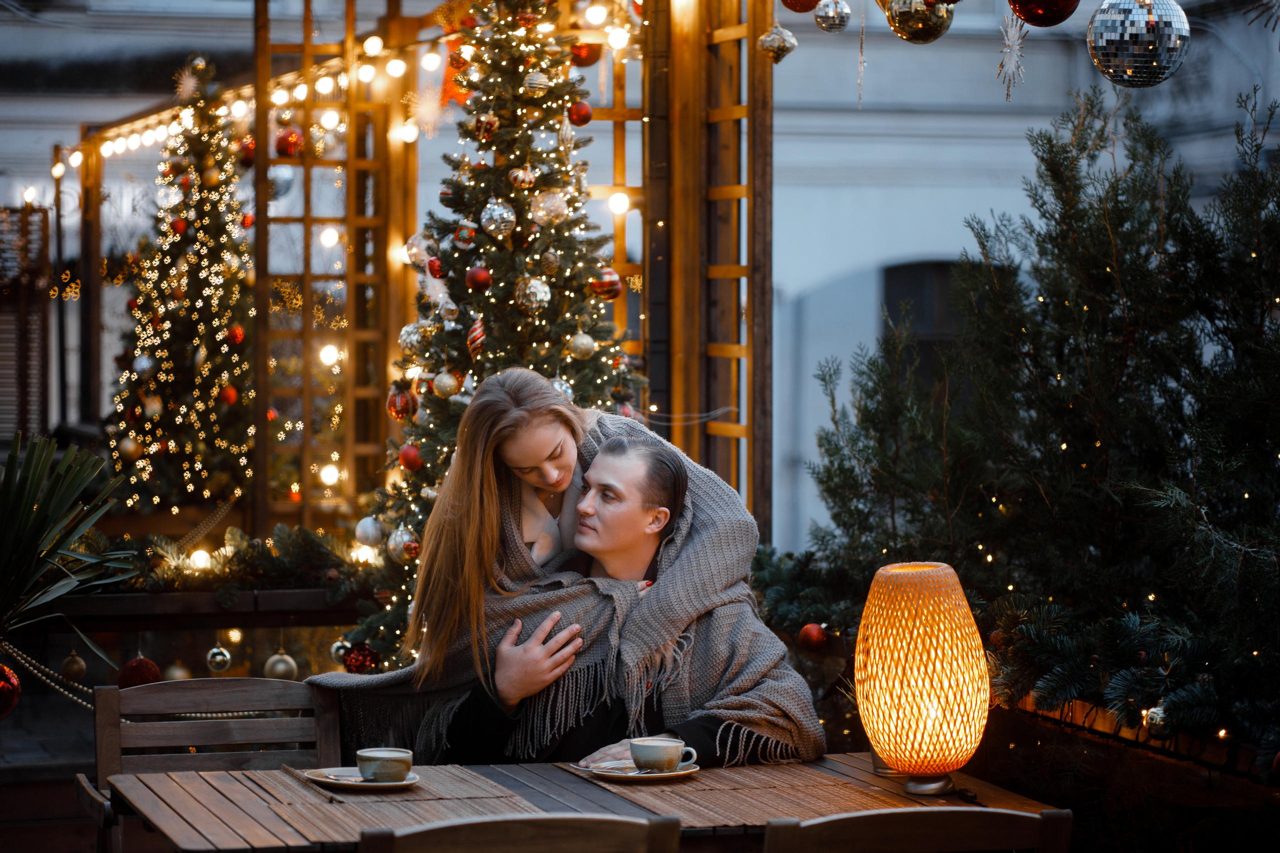 Елки и снежинки :) Анонс Новогодней съемки для Насти и Феди. Свадебный фотограф в Крыму и Севастополе Ольга Баскакова