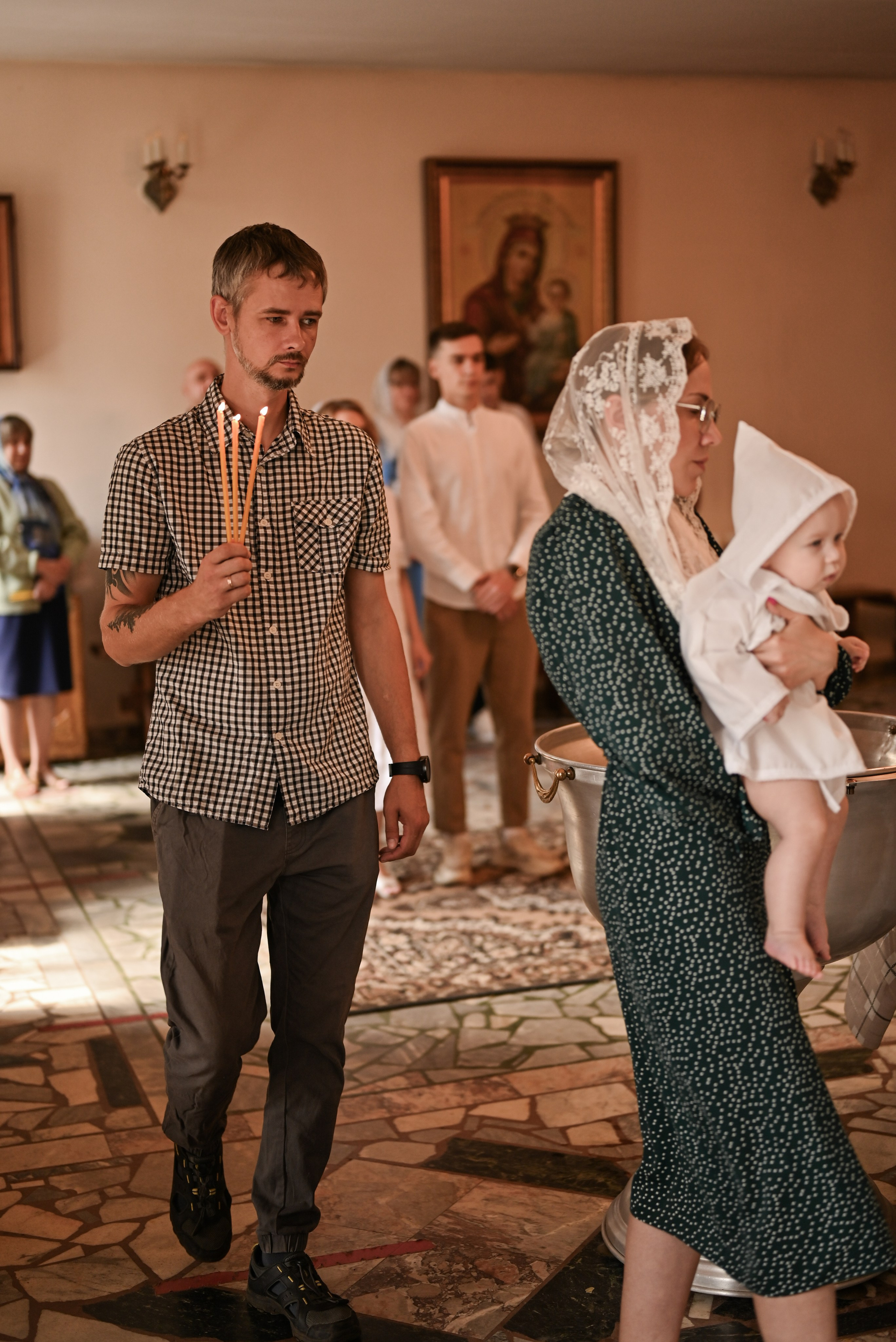 Крещение Гордея. Свадебный и семейный фотограф в Уфе Александров Максим