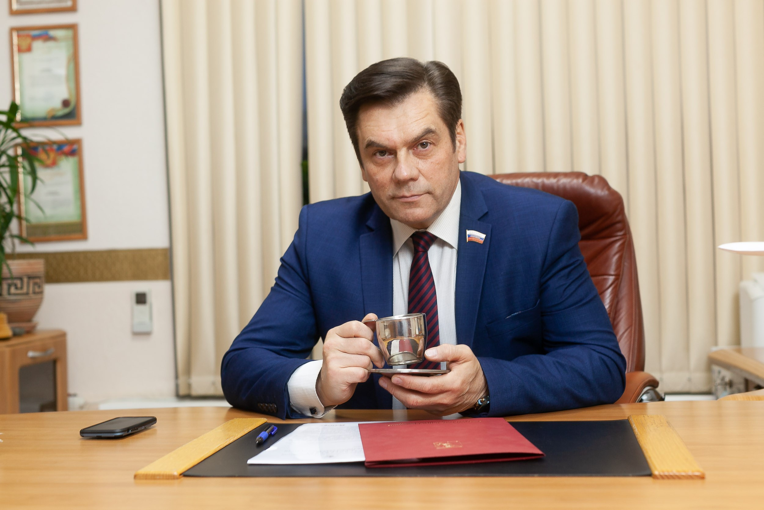 Бизнес фотосессия депутата