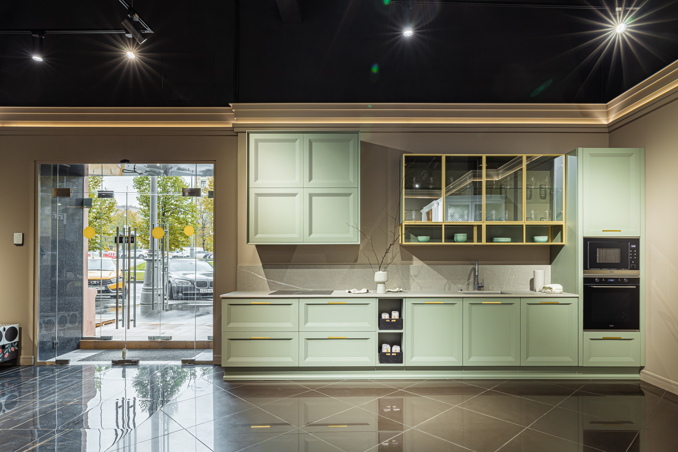 Салон «Рими», г. Москва. Дизайнер/стилист Анна Исупова. Иван Благушин. Интерьерный и архитектурный фотограф в Москве и Санкт-Петербурге