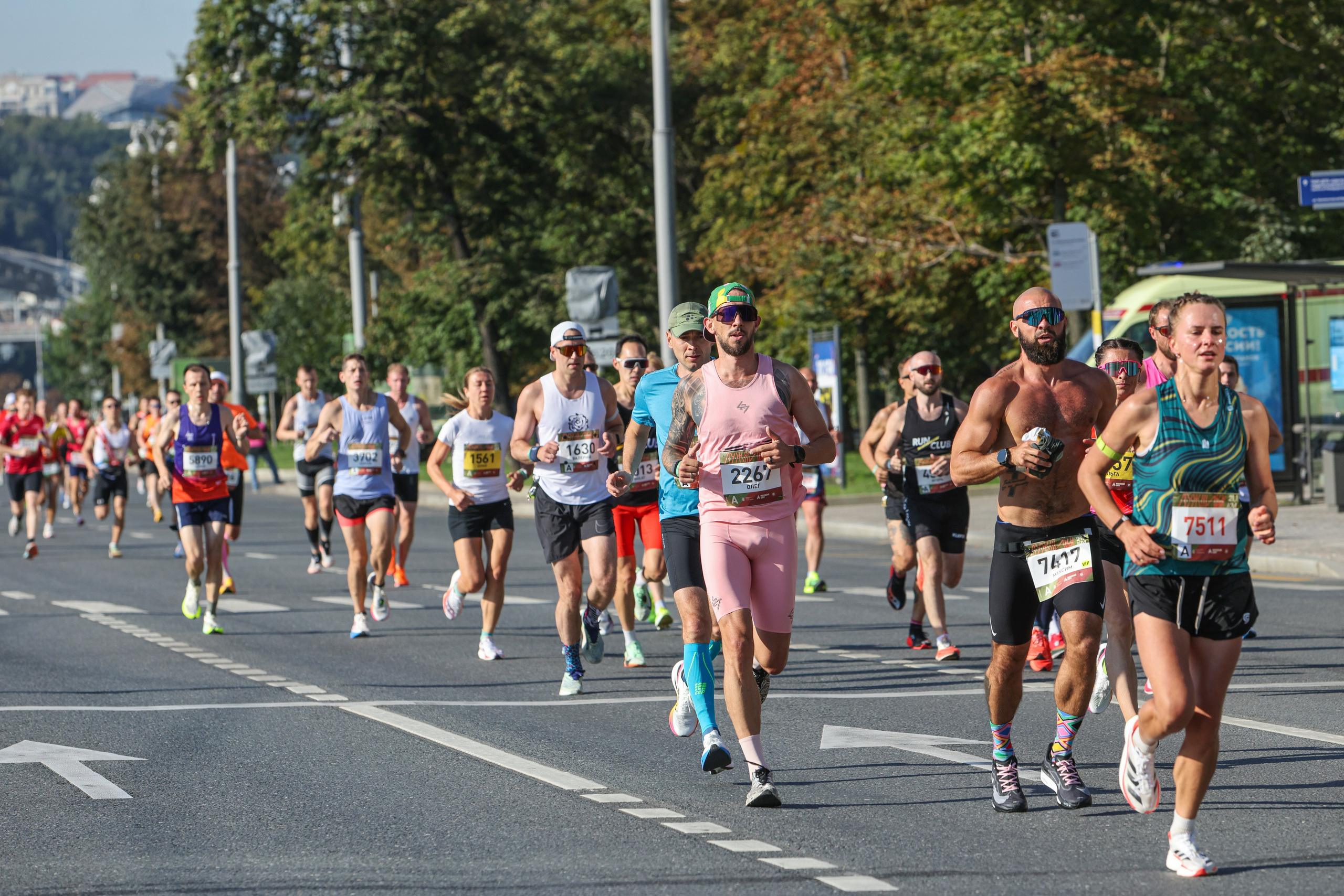 Полумарафон Лужники, 24.08.25. Фотограф Сергей Ловкий