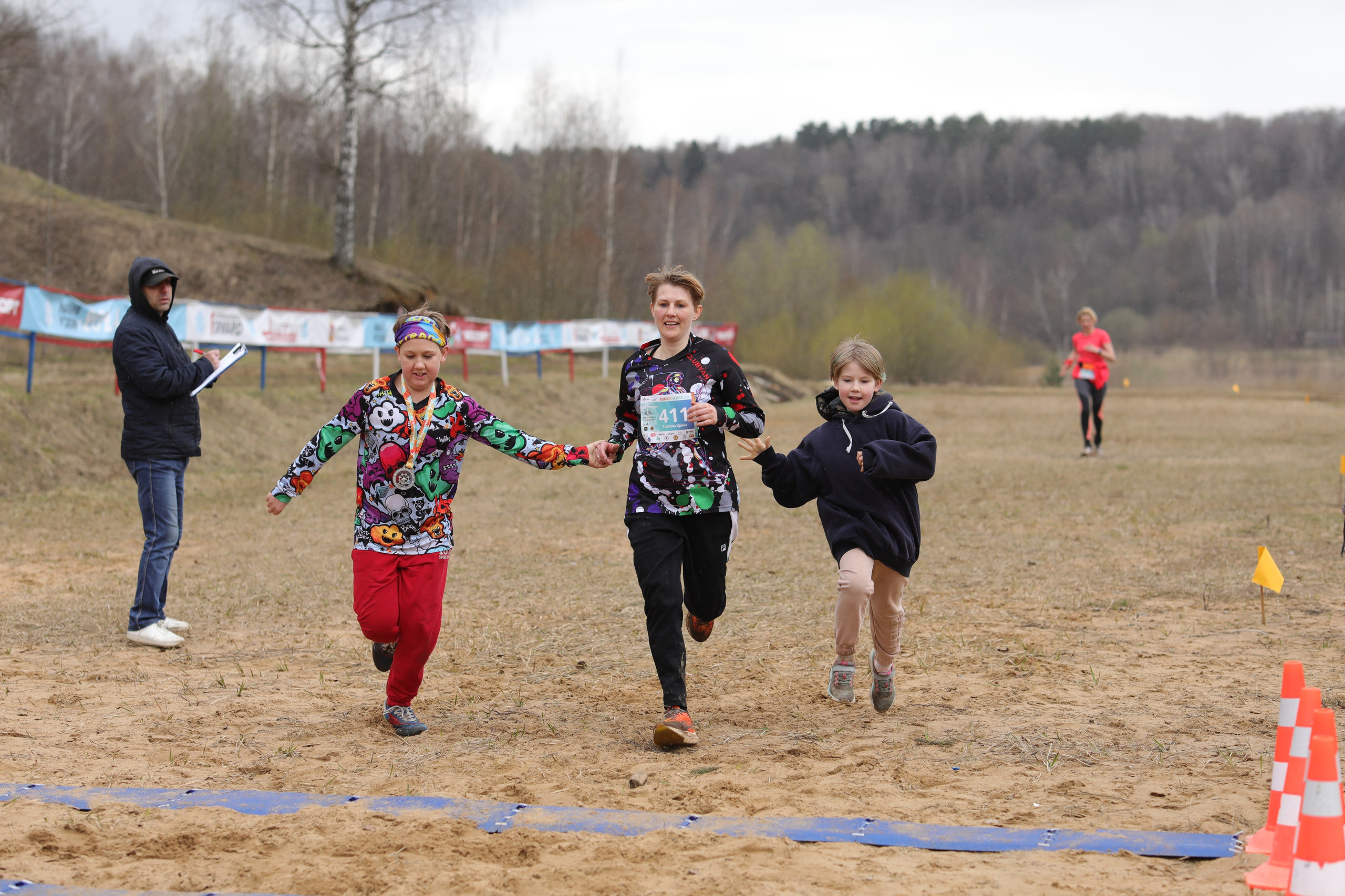 Трейл Химкинский лес, 14 апреля 2024 г. Фотограф Сергей Ловкий