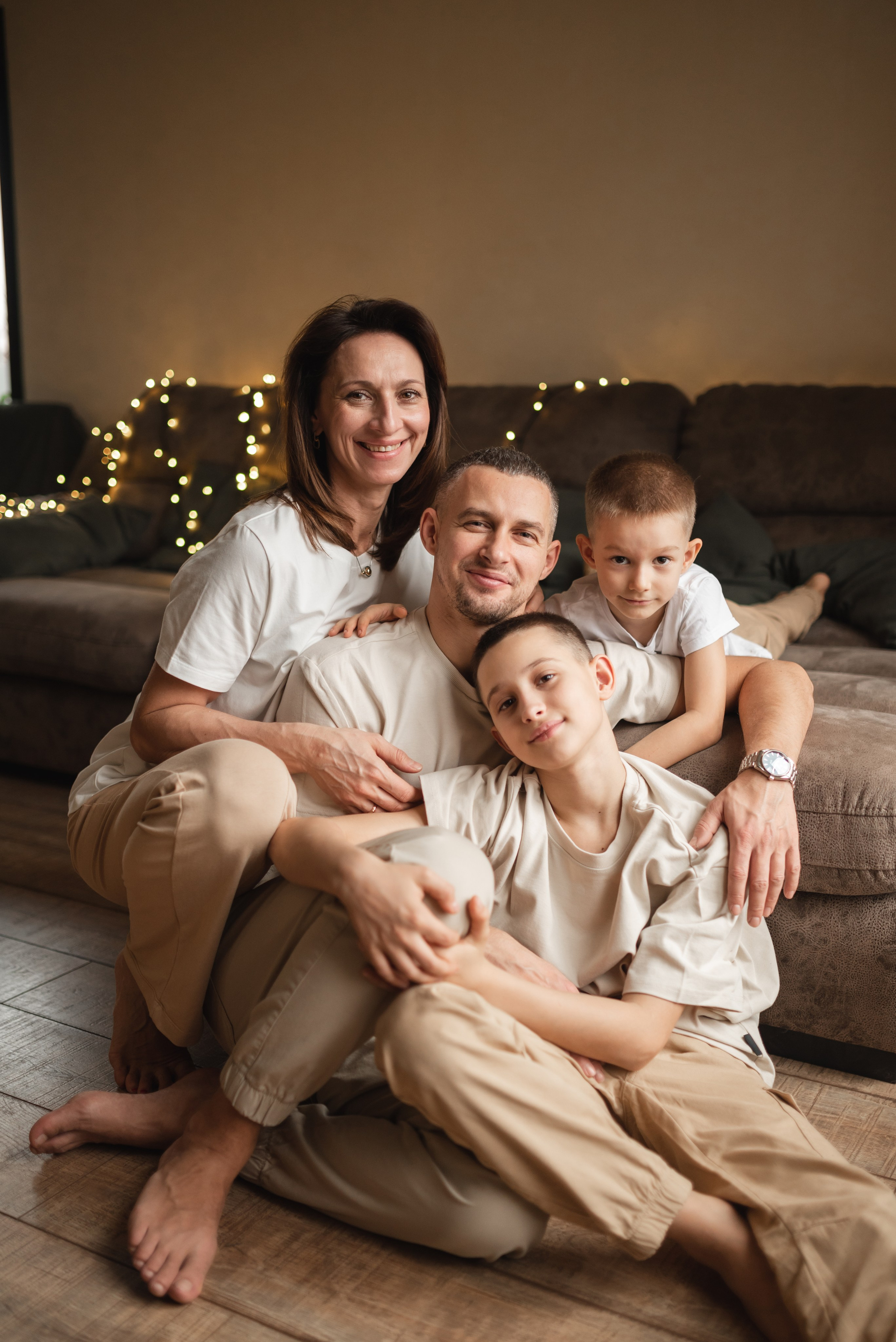 Оксана Сергей Ваня и Егор. Семейный фотограф Ирина Сгибнева