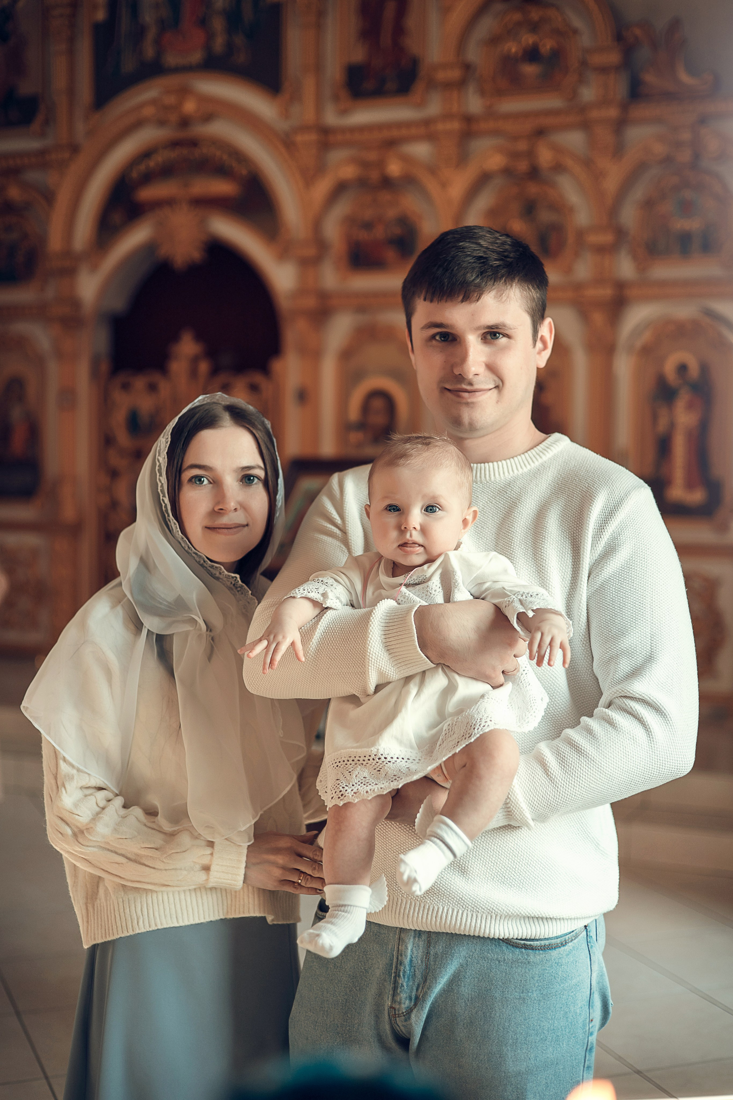 Крещение малышки. Семейный и детский фотограф в Ярославле Виктория Макаренко