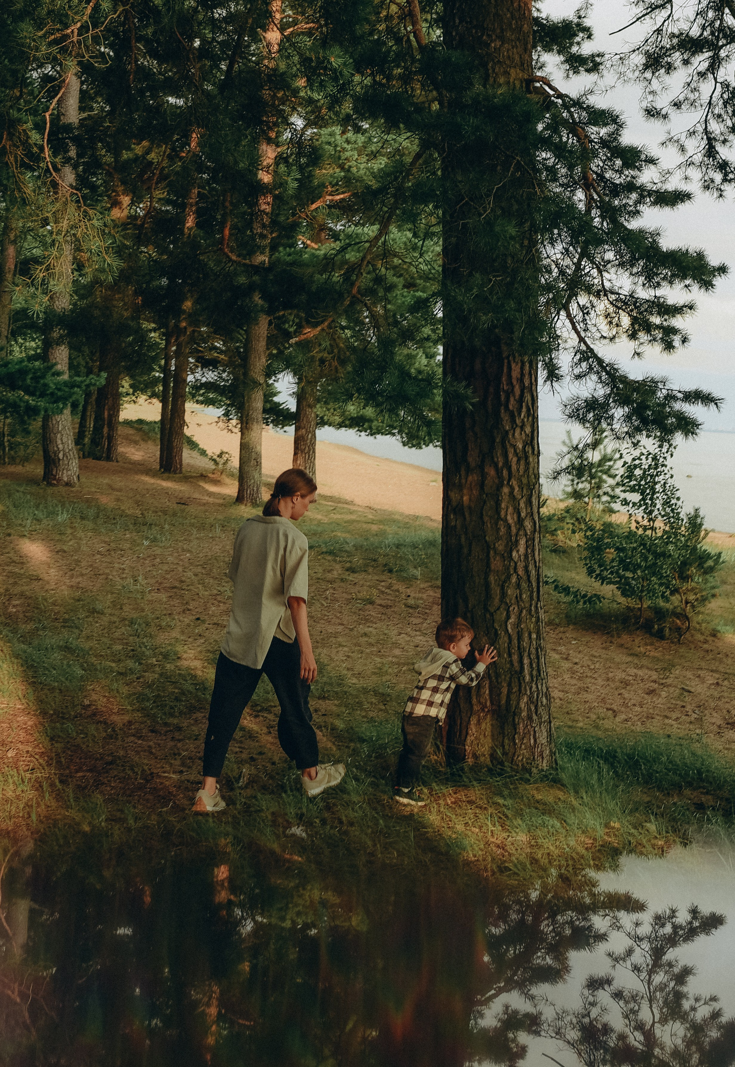 Фотопрогулка мама и сын. Екатерина и Илай. Семейный и свадебный фотограф в Санкт-Петербурге Яна