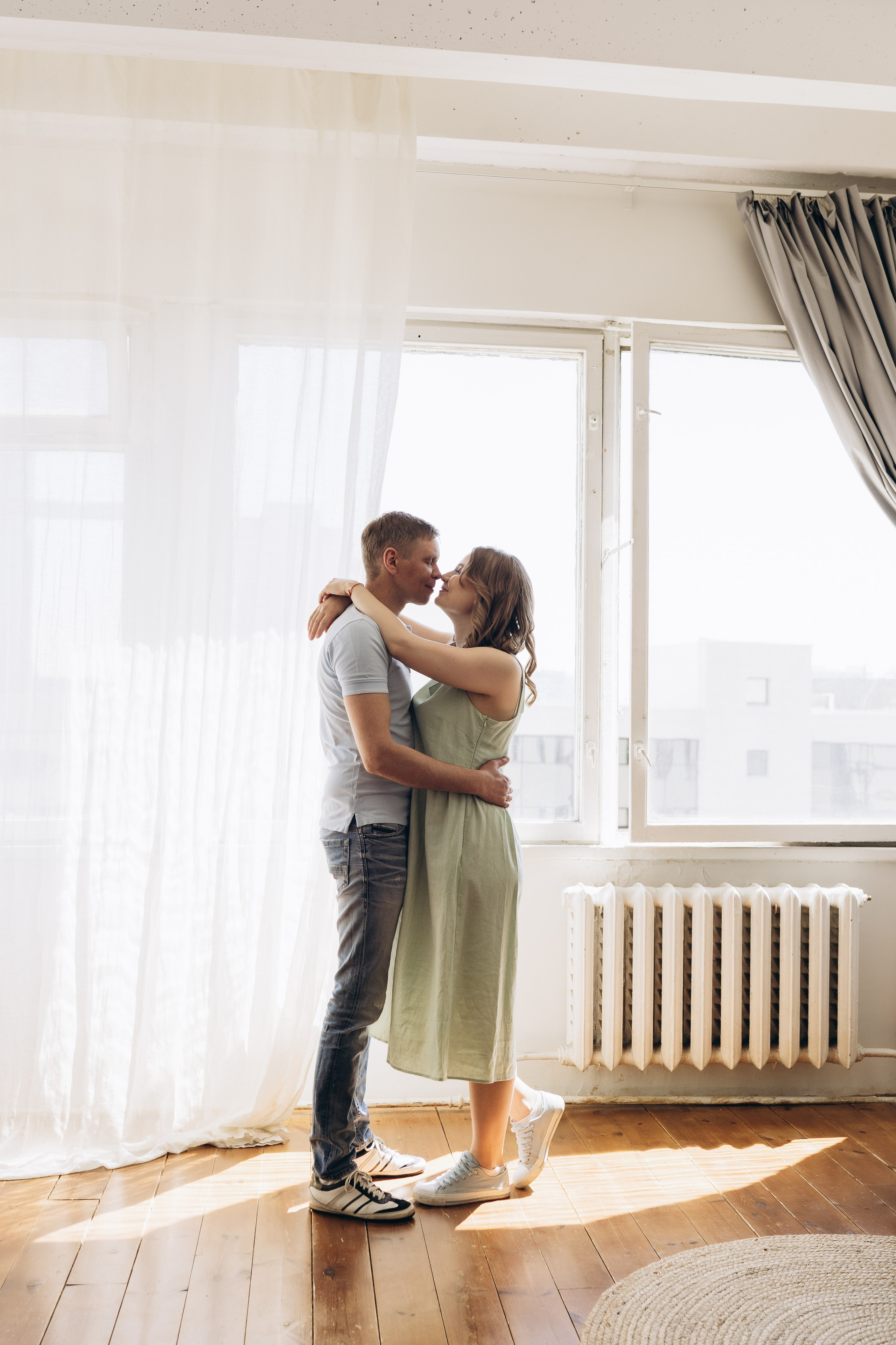 Семейная фотосессия в студии в Москве, семейный фотограф Анна Полушина. Свадебный фотограф в Москве Анна Полушина