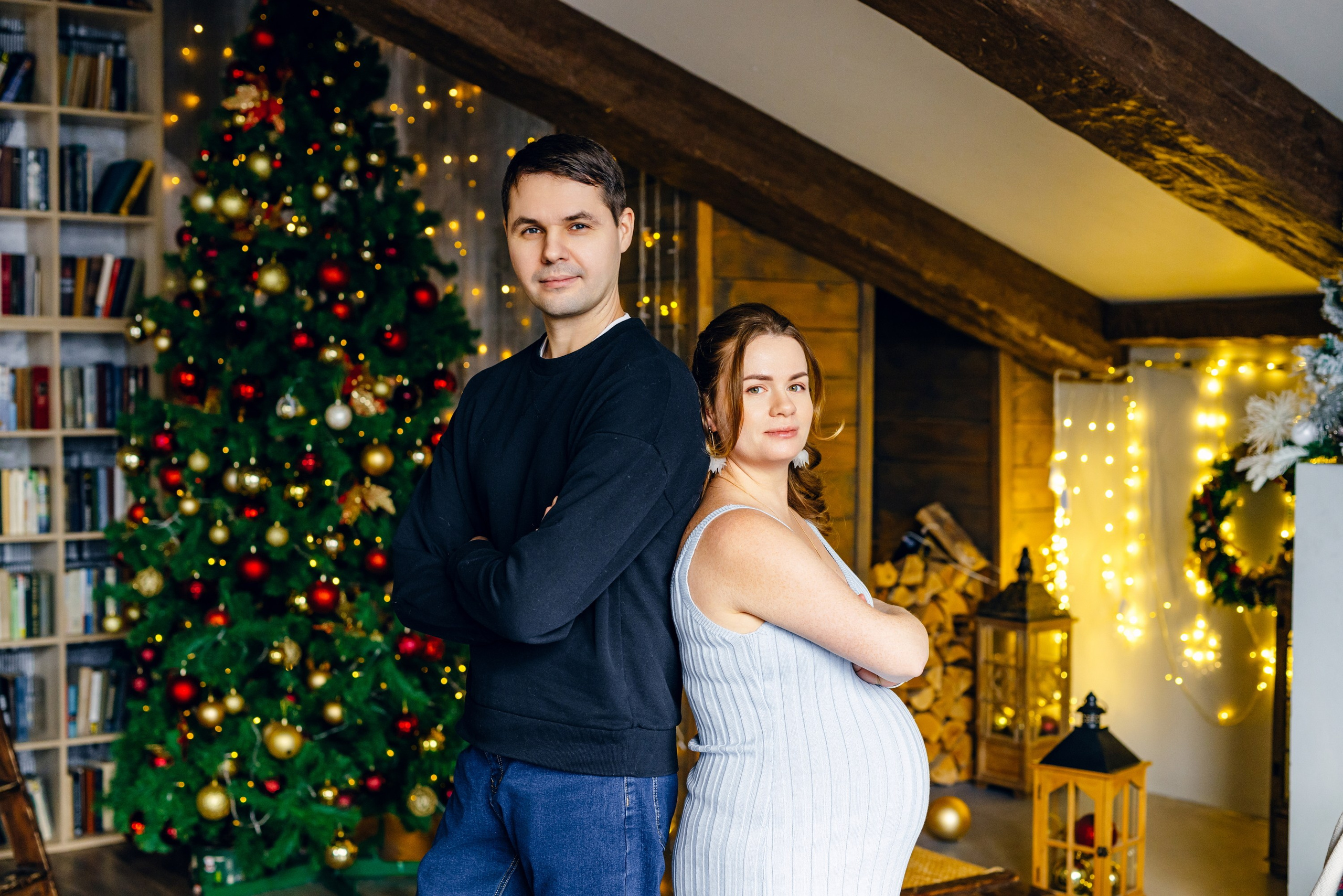 Новогодняя фотосессия. Фотостудия в Москве LUXARTPHOTO