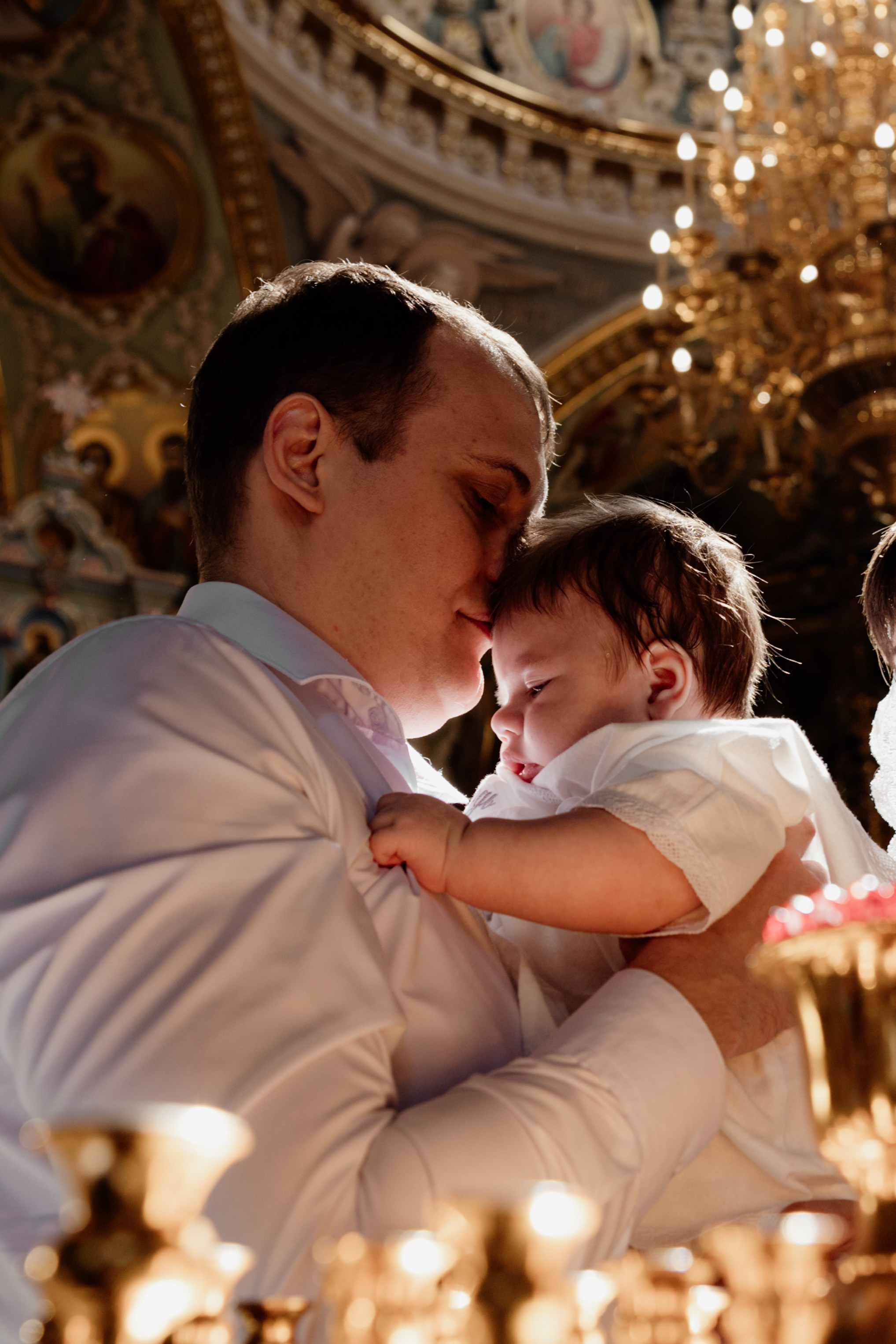 Крещение Ивана. Семейный фотограф документалист в Пензе Лопатинская Татья