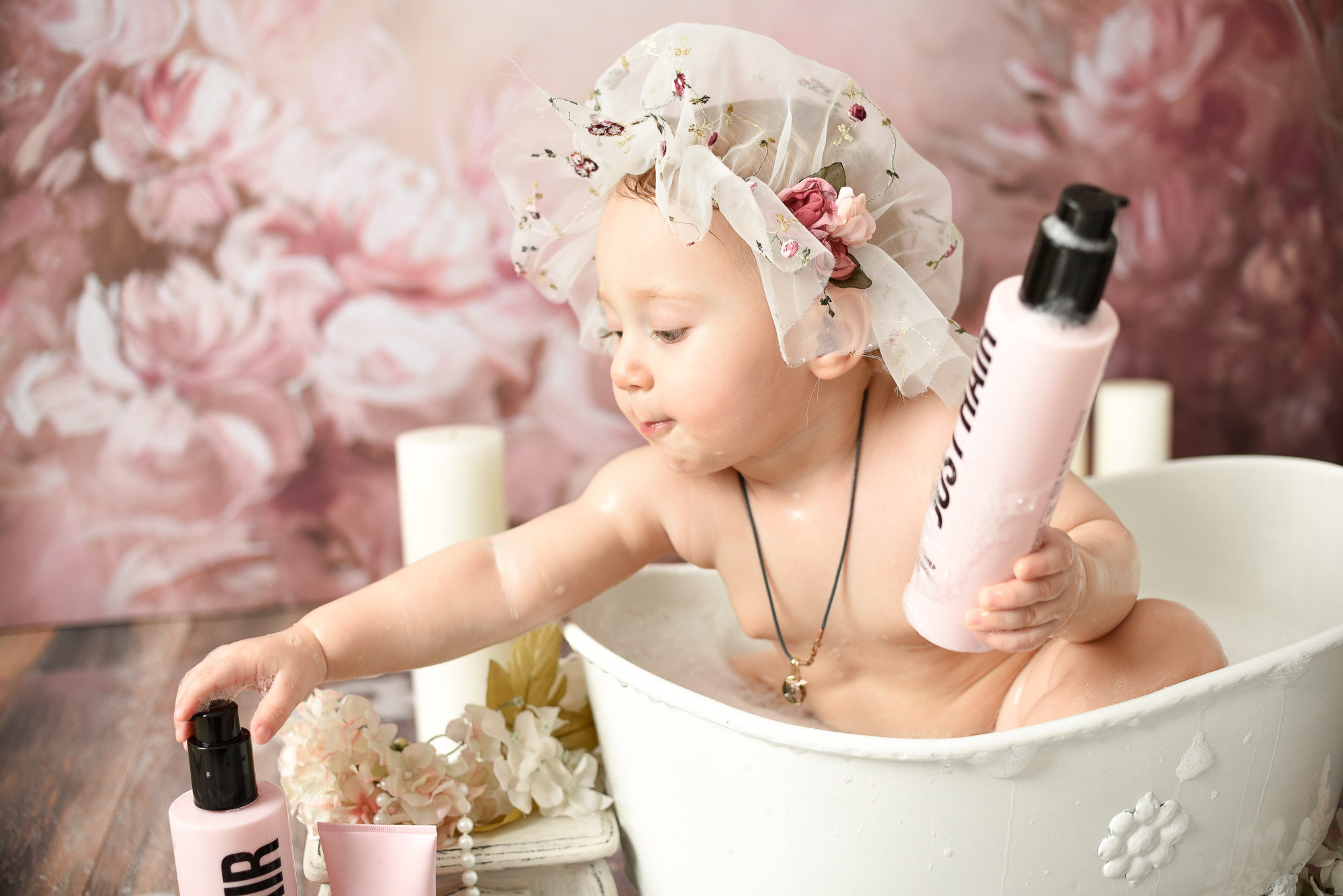 Годовасие «ВСЕ включено» малышка Стефания мама Александра Добрякова. Фотограф новорожденных в Нижневартовске Лара Курдюкова