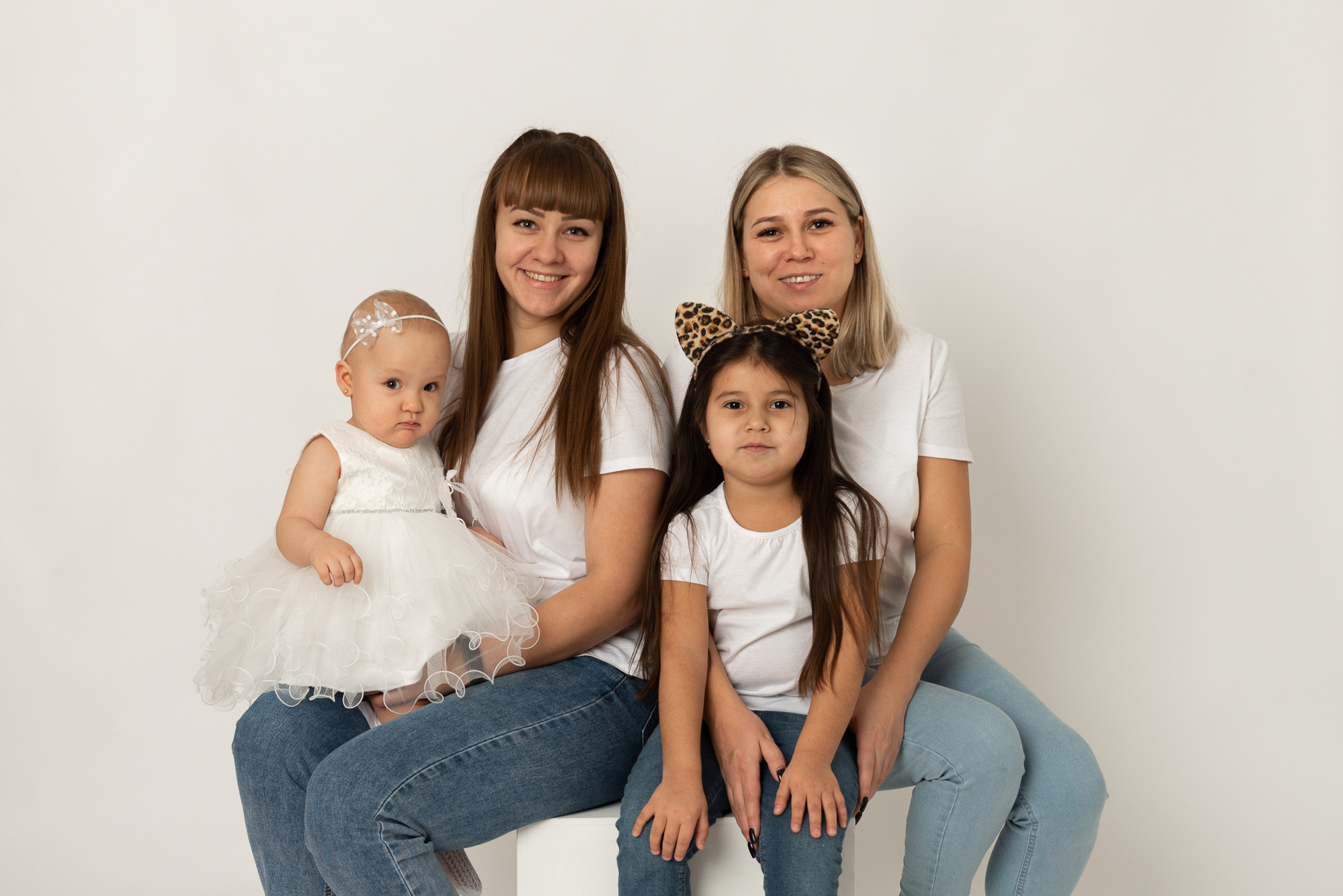 Годовасие «Я и моя семья» малышка Александра мама Анастасия Валюшкина. Фотограф новорожденных в Нижневартовске Лара Курдюкова