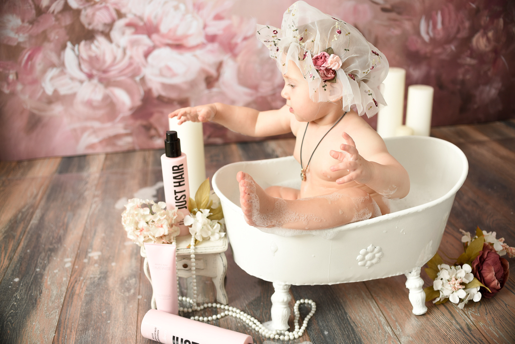 Годовасие «ВСЕ включено» малышка Стефания мама Александра Добрякова. Фотограф новорожденных в Нижневартовске Лара Курдюкова