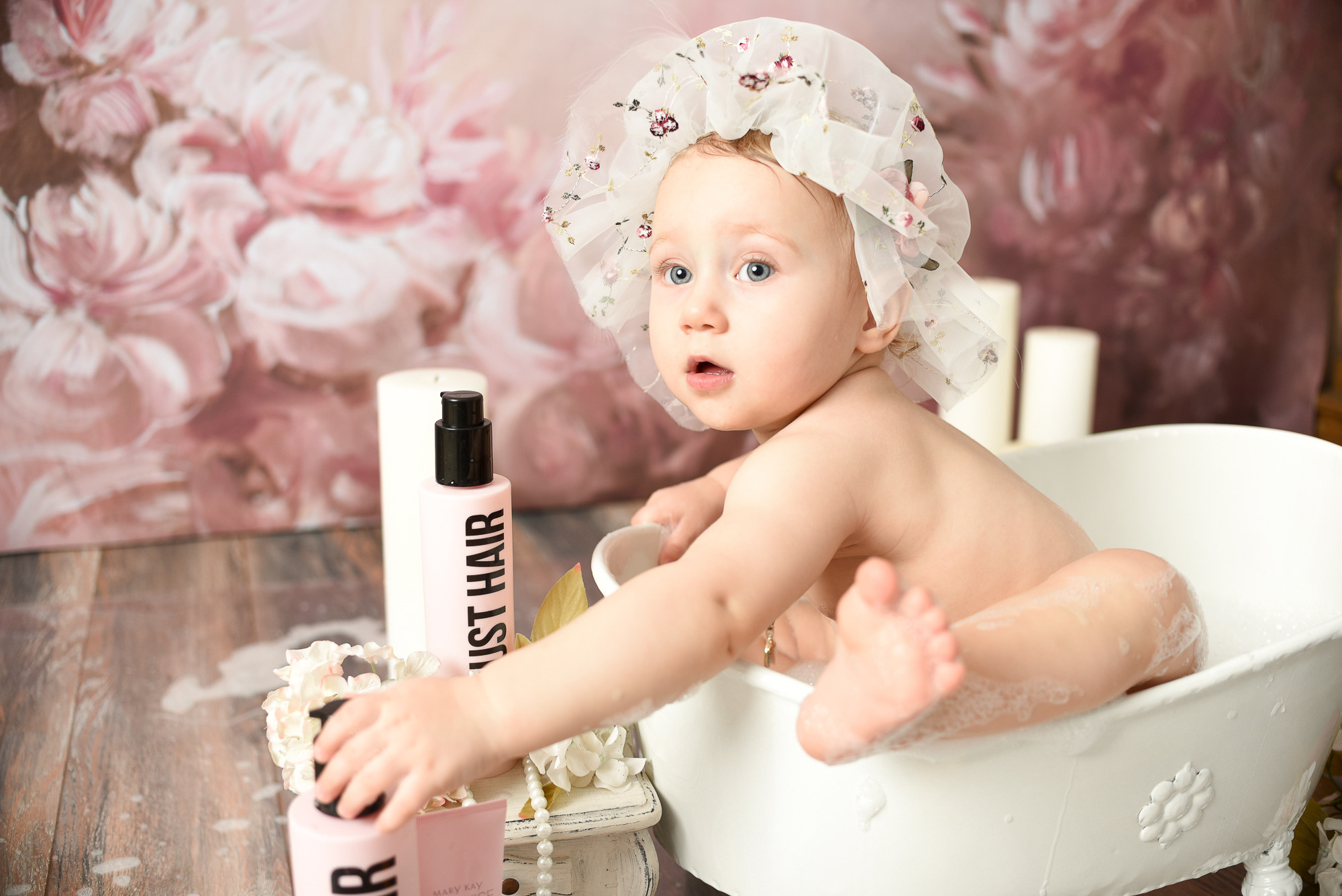 Годовасие «ВСЕ включено» малышка Стефания мама Александра Добрякова. Фотограф новорожденных в Нижневартовске Лара Курдюкова