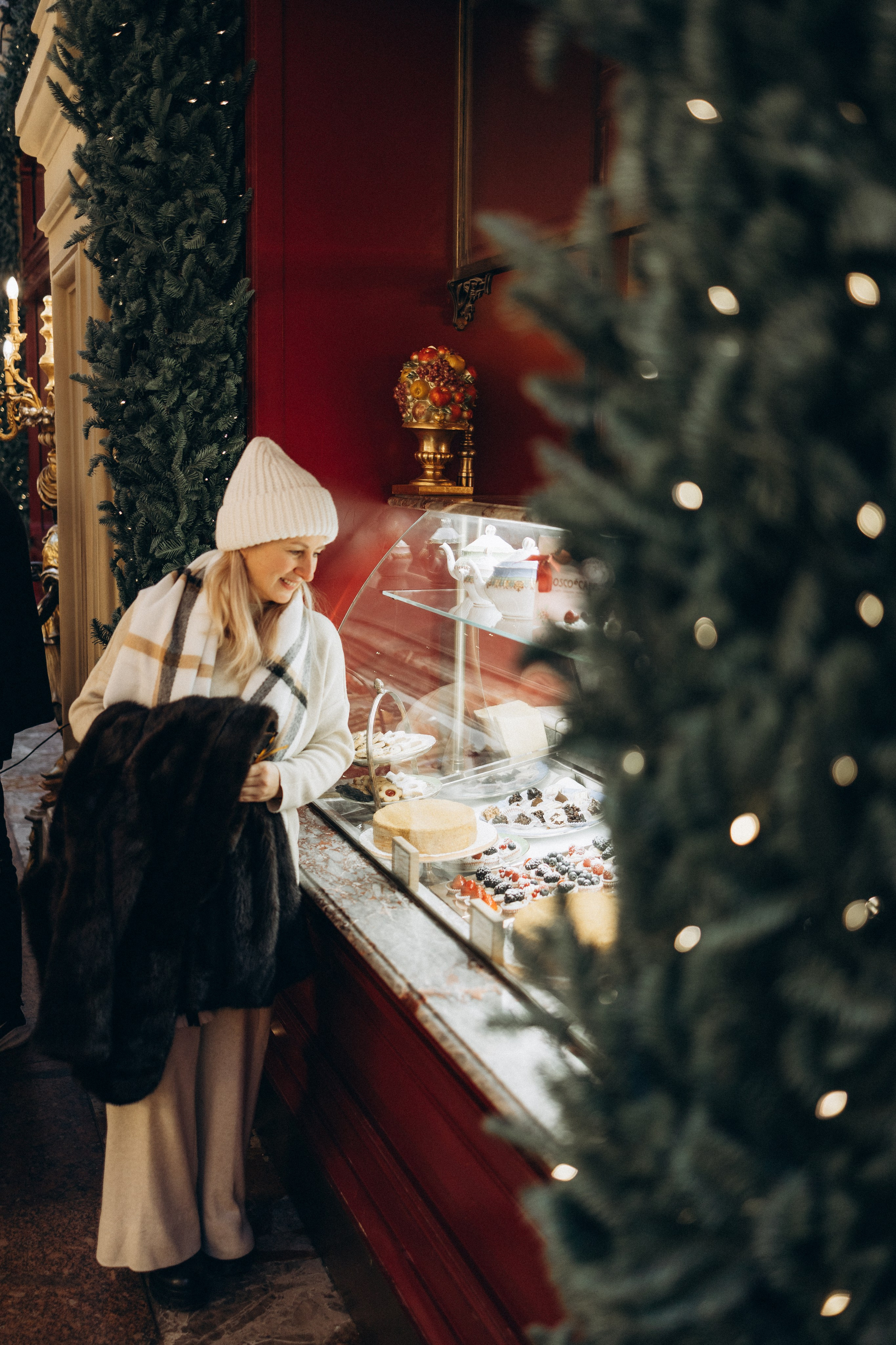 Зимняя прогулка Юлии. Фотограф lifestylе в Москве Пшеничная Анастасия