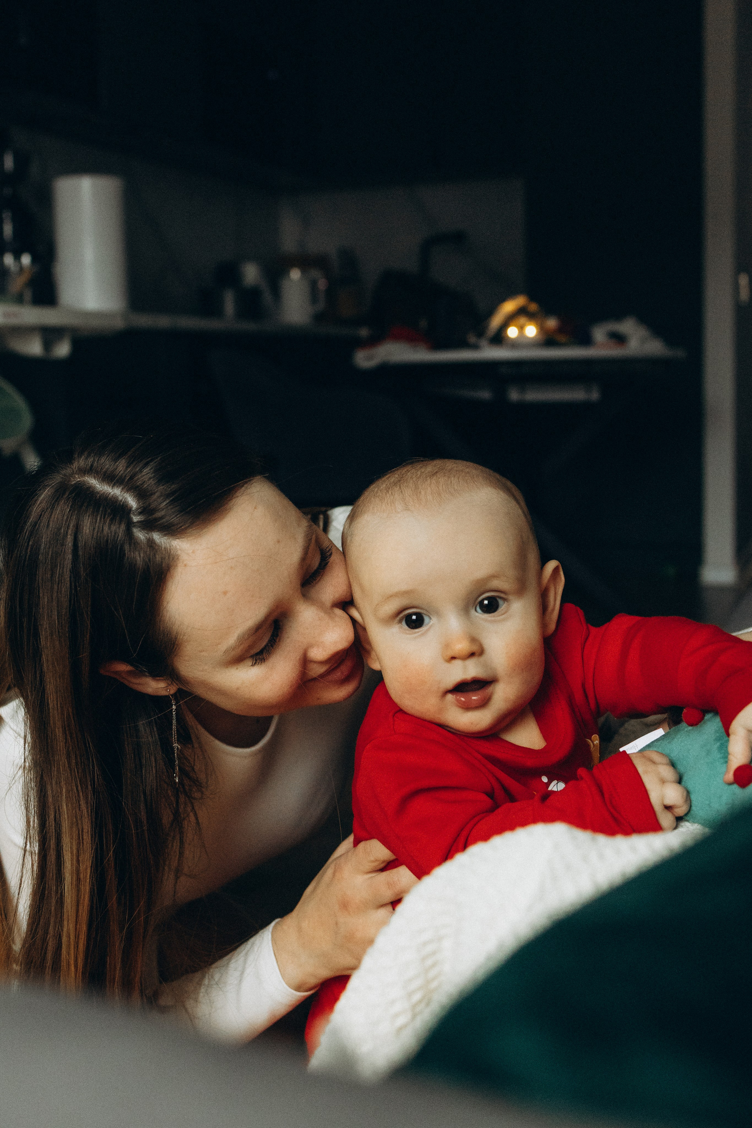 Первый Новый год Андрюши. Фотограф lifestylе в Москве Пшеничная Анастасия