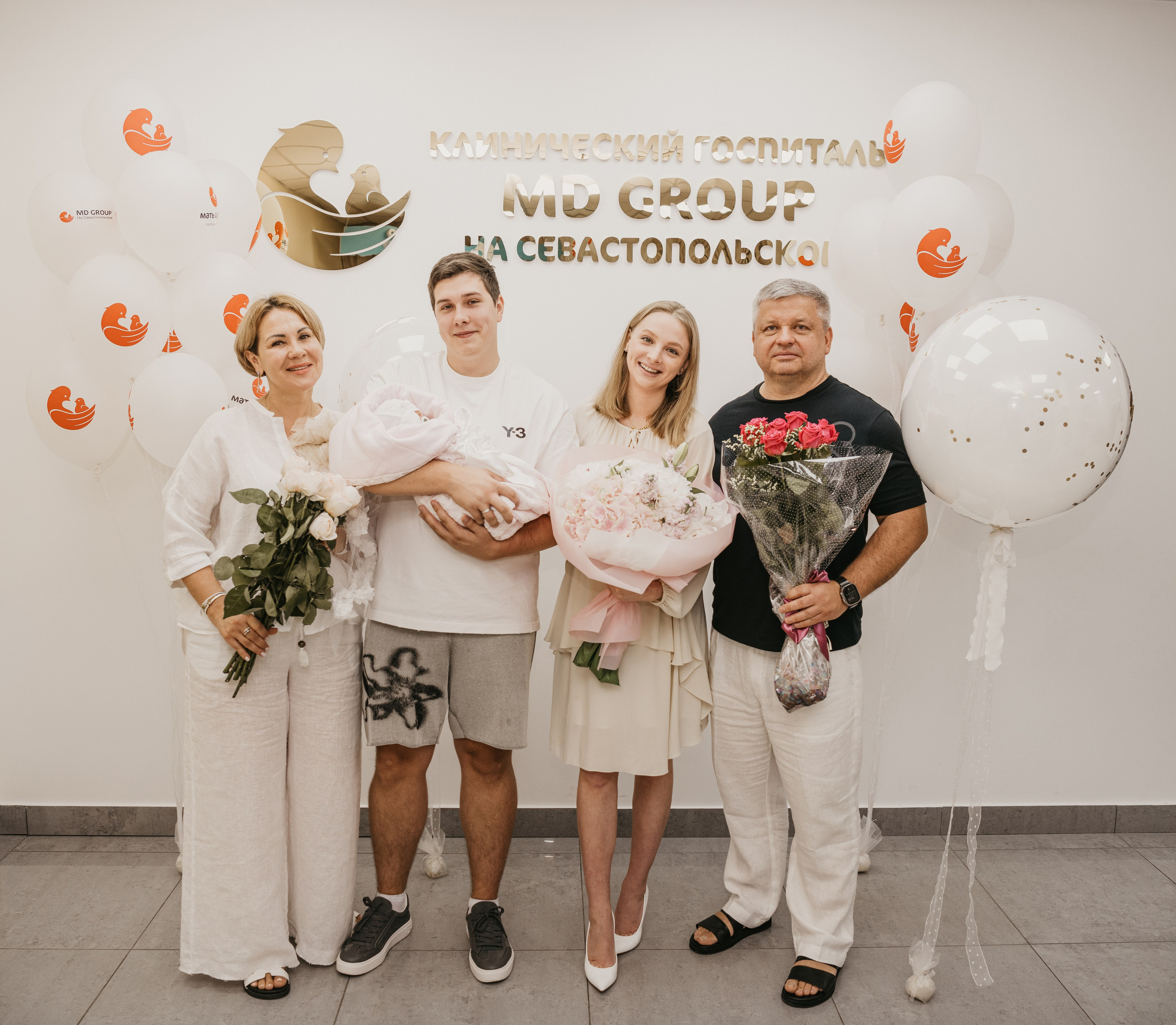 Выписка Виктории. Мать и дитя. Фотограф на выписку из роддома в Москве и МО