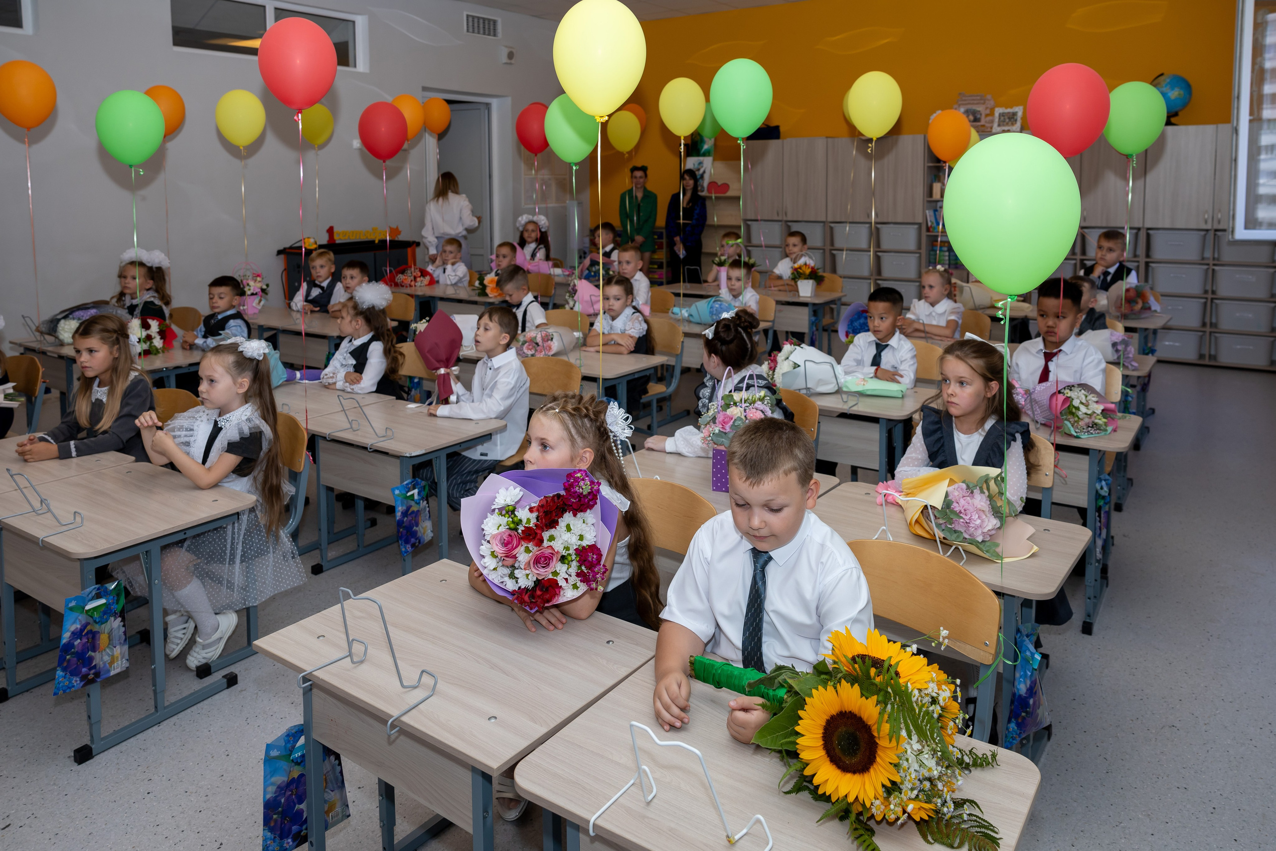 Первый раз в первый класс (репортажная съемка). Фотограф в Серпухове Наталья Руденко