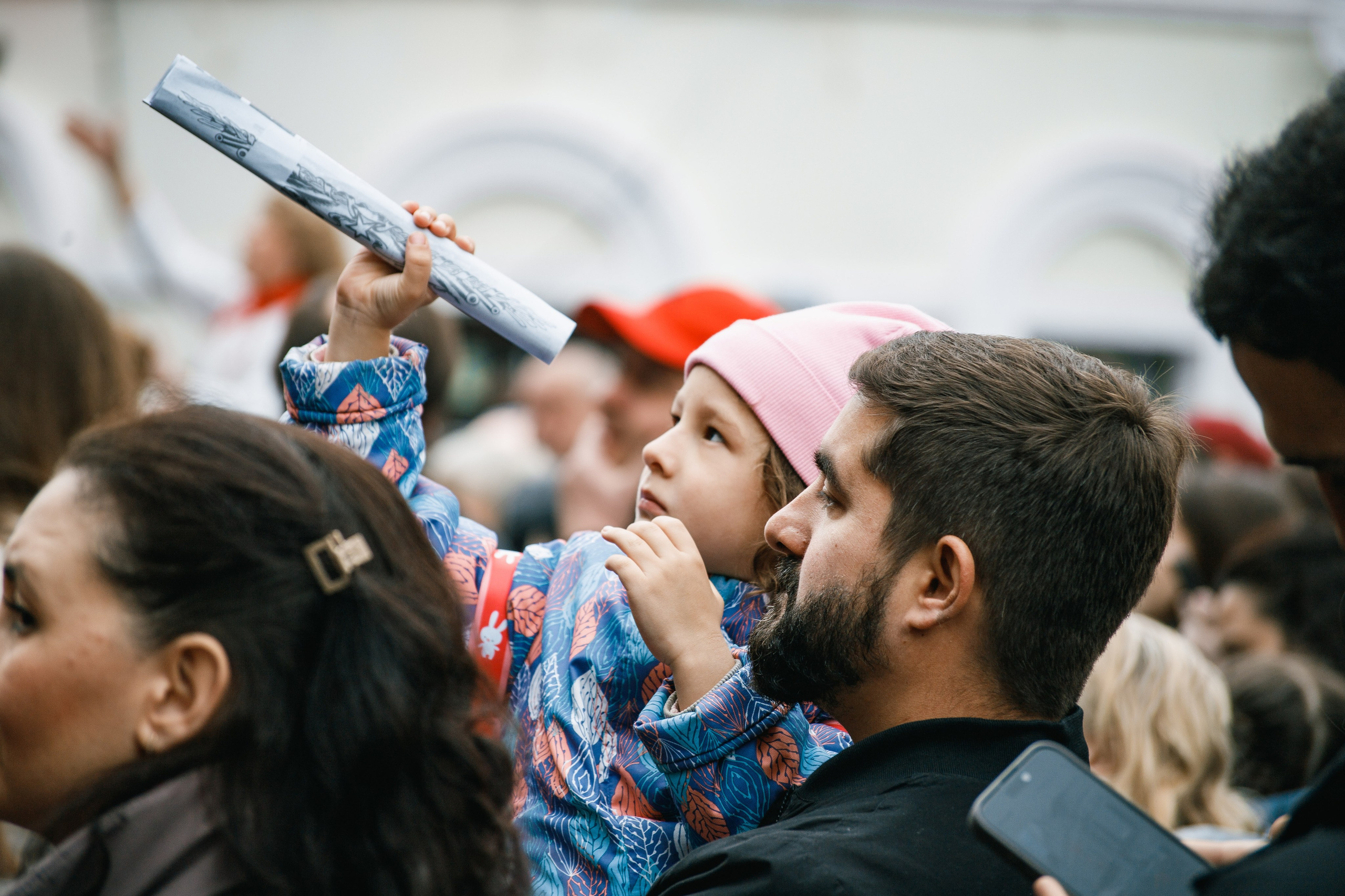 День Победы на ул. Баумана. Портретный и репортажный фотограф Елизавета Рудовская|Казань