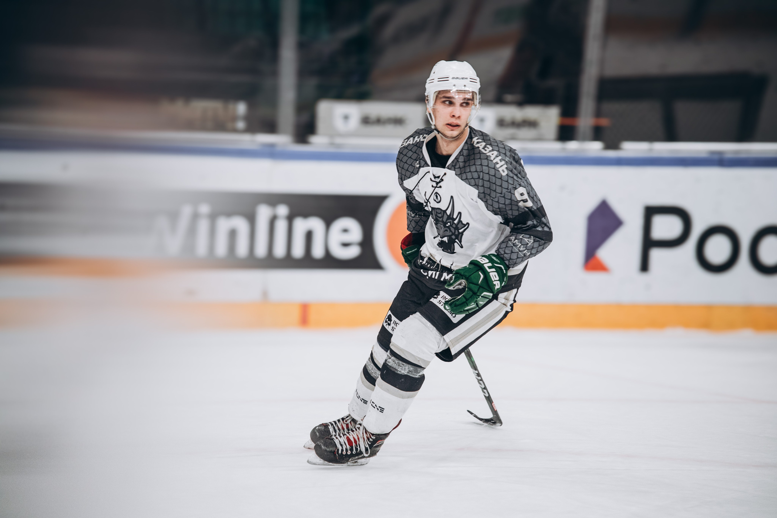 Хоккейный матч Сигма — КГАСУ. Портретный и репортажный фотограф Елизавета Рудовская|Казань