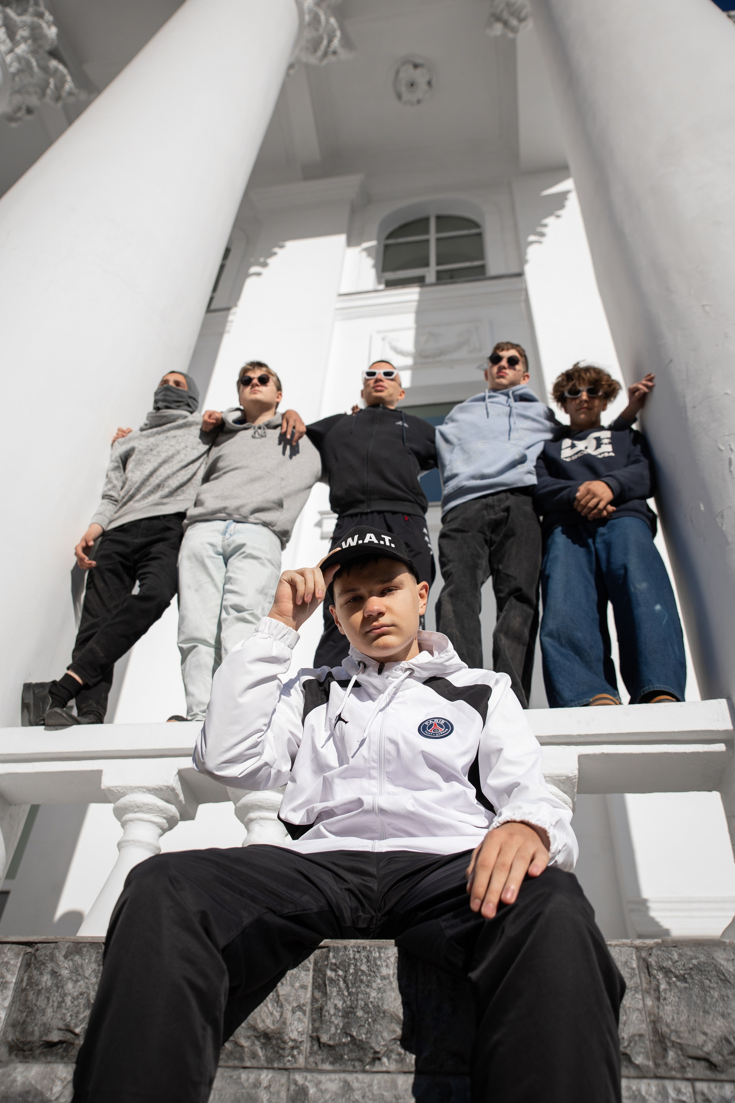 Школьная фотосессия в центре Петропавловска-Камчатского