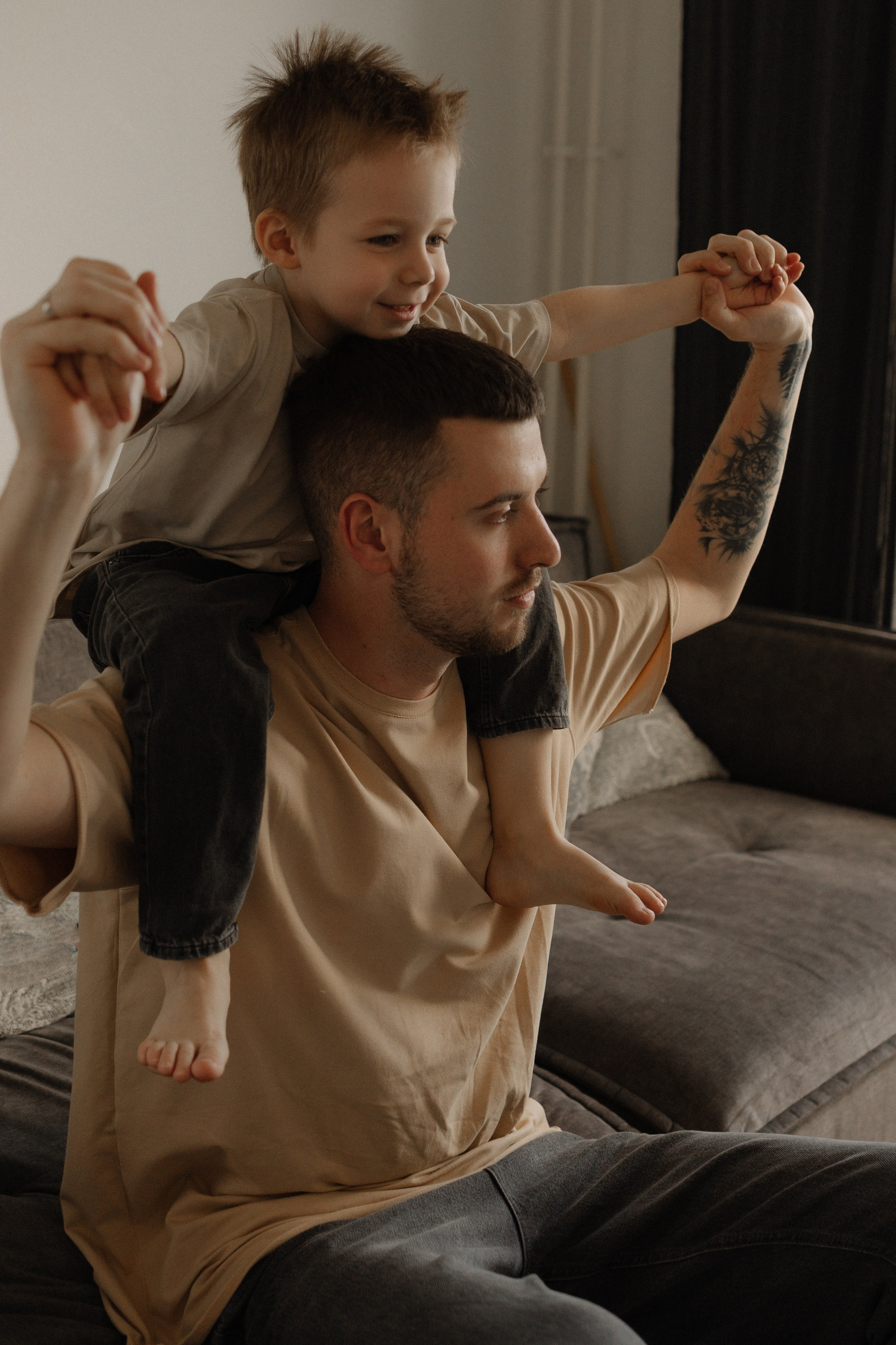 Миша, Полина, Демид и Лиза. Семейный фотограф в Москве Валерия Мясникова