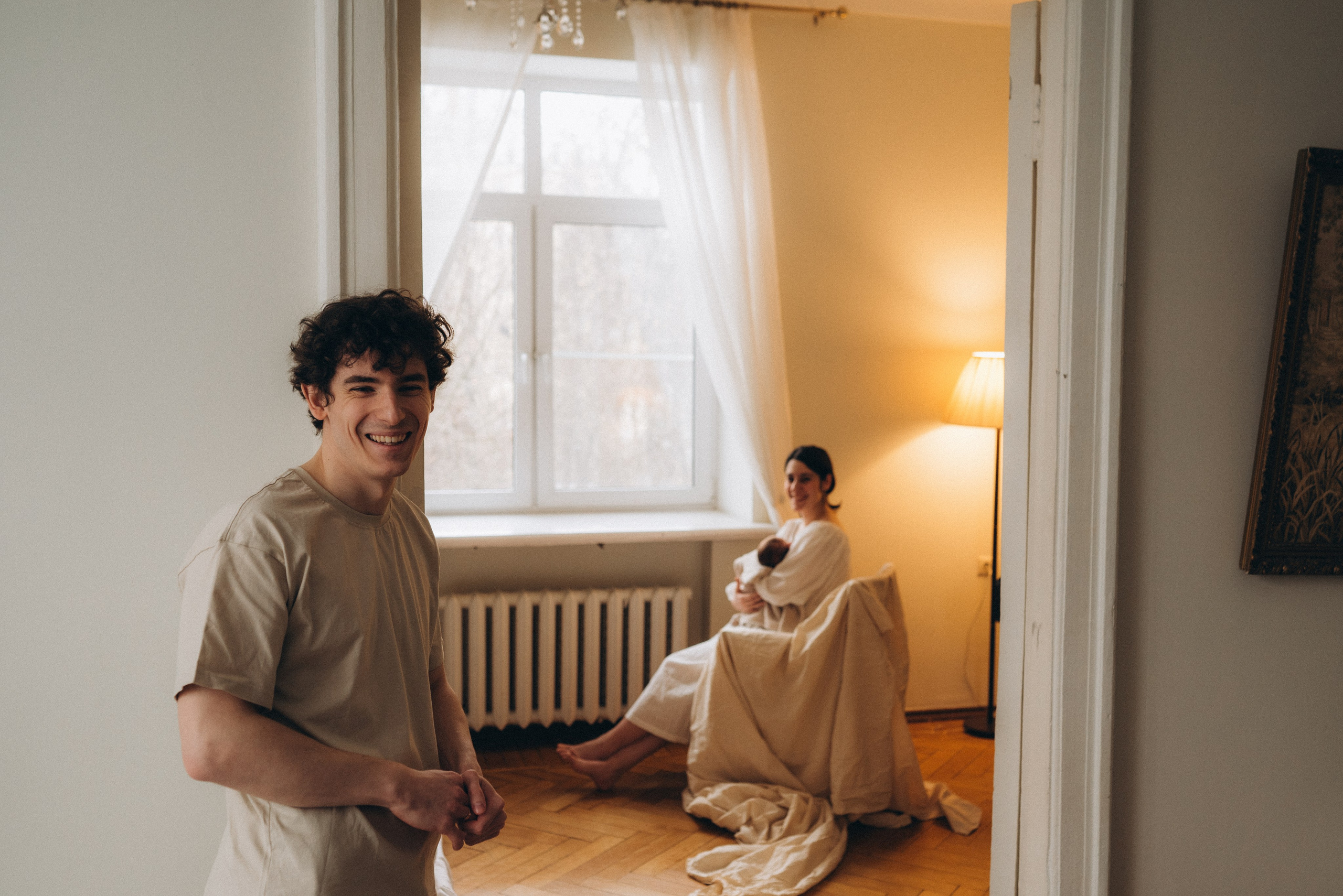 Иван, Таня и малышка. Семейный фотограф Юлия Власова