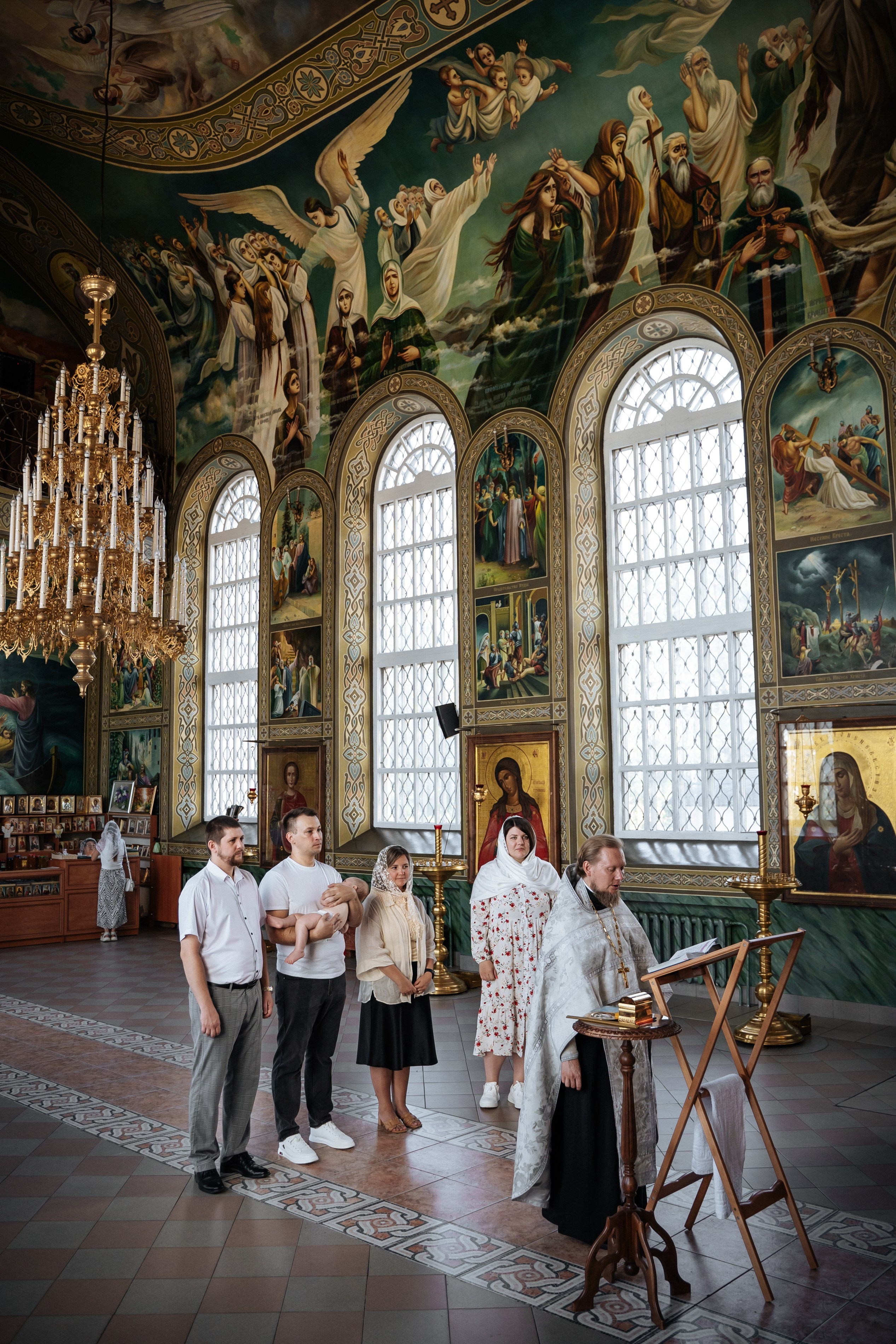 Крещение Евгения. Главная