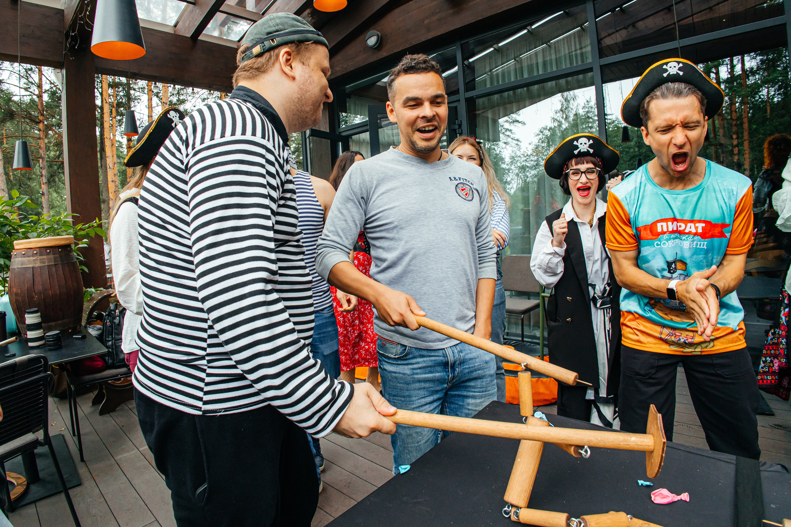 Тимбилдинг «Пираты». Фотограф в Санкт-Петербурге Виктория Безверхая