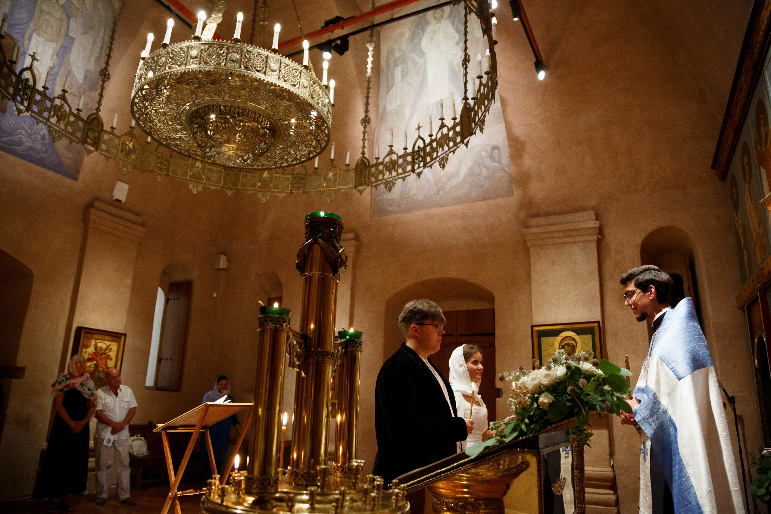 Венчание в храме Антипы Пергамского