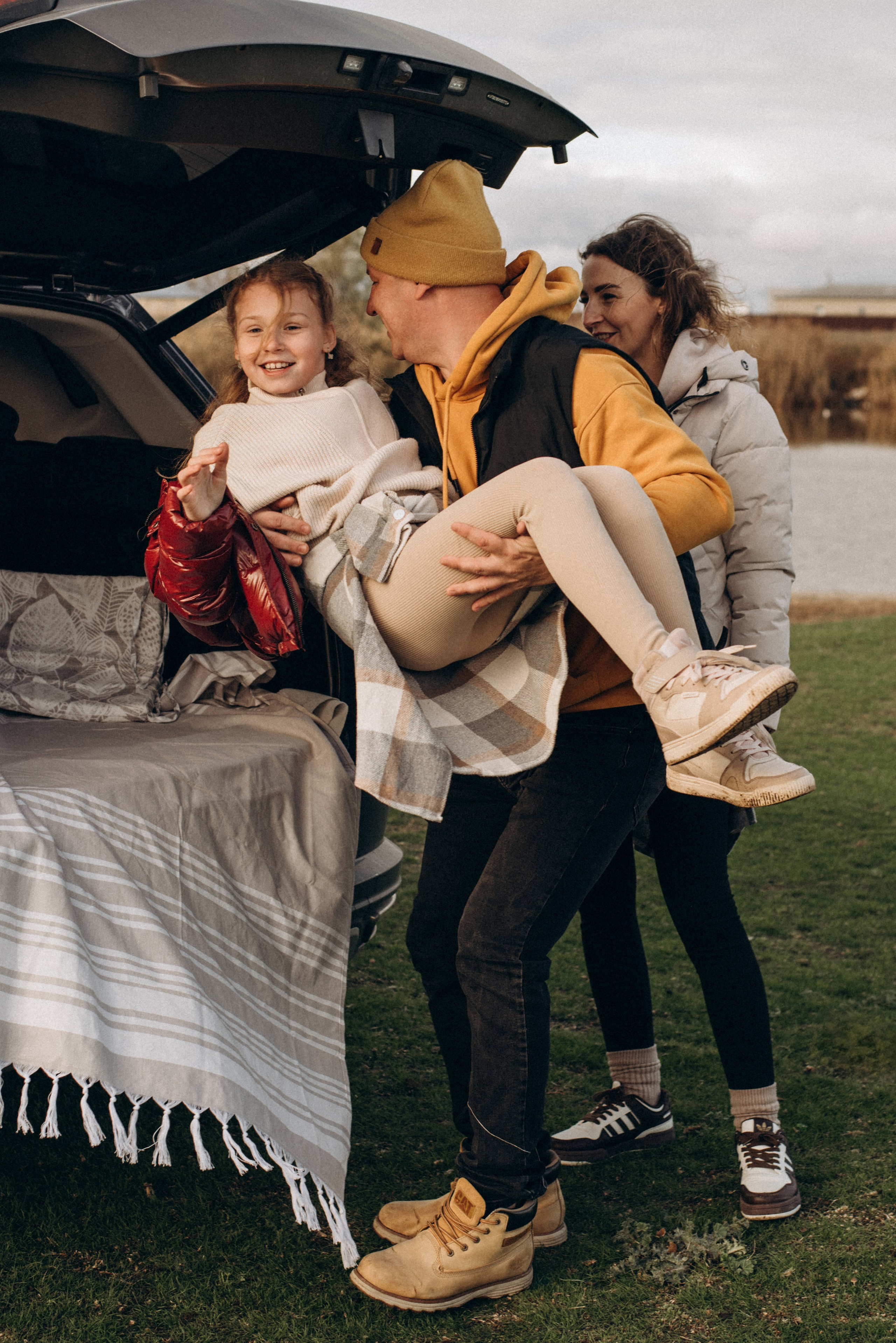 Миша, Настя и Лера