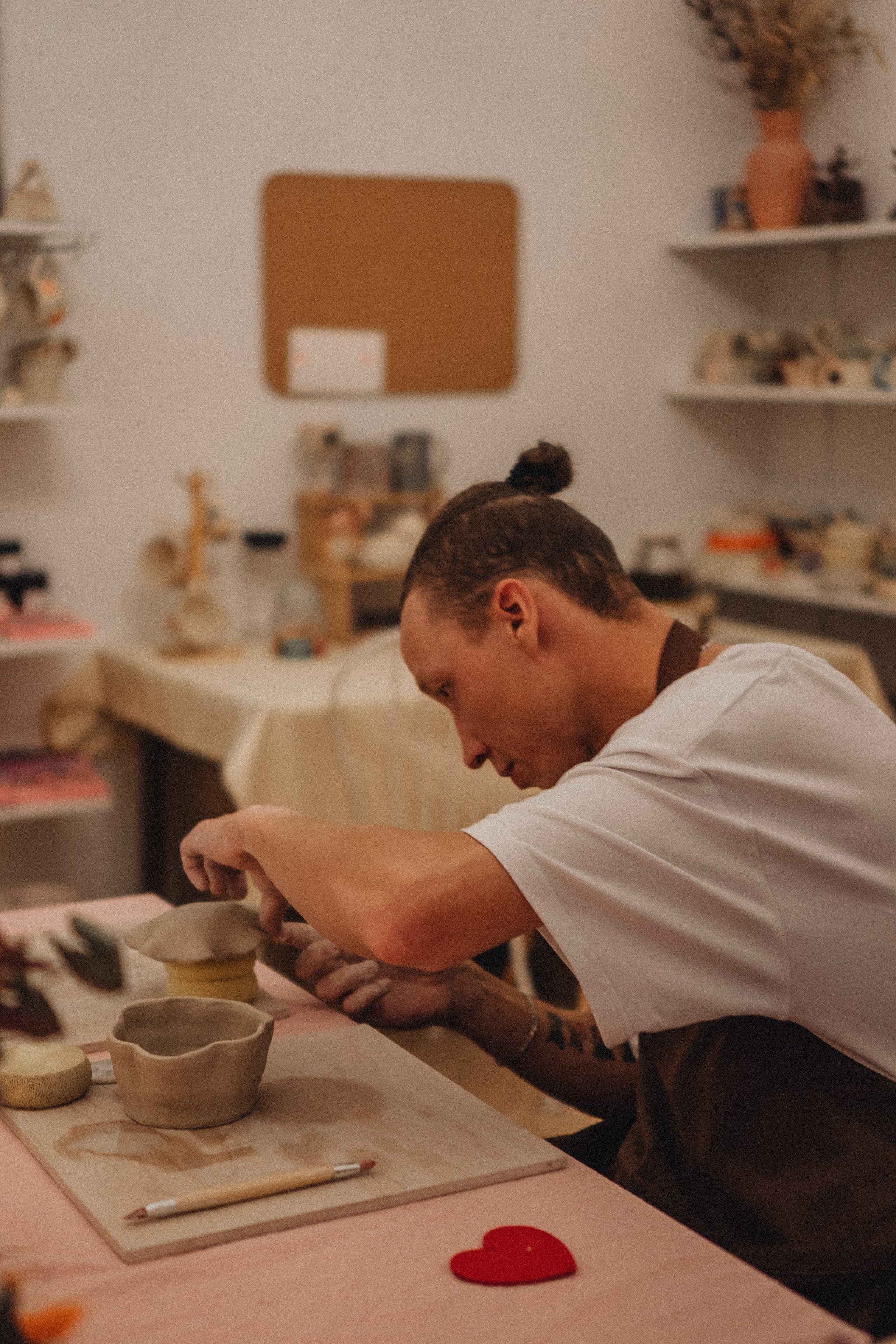 СВИДАНИЕ В ГОНЧАРНОЙ МАСТЕРСКОЙ. Профессиональный фотограф, Санкт-Петербург — Виктория Богомолова