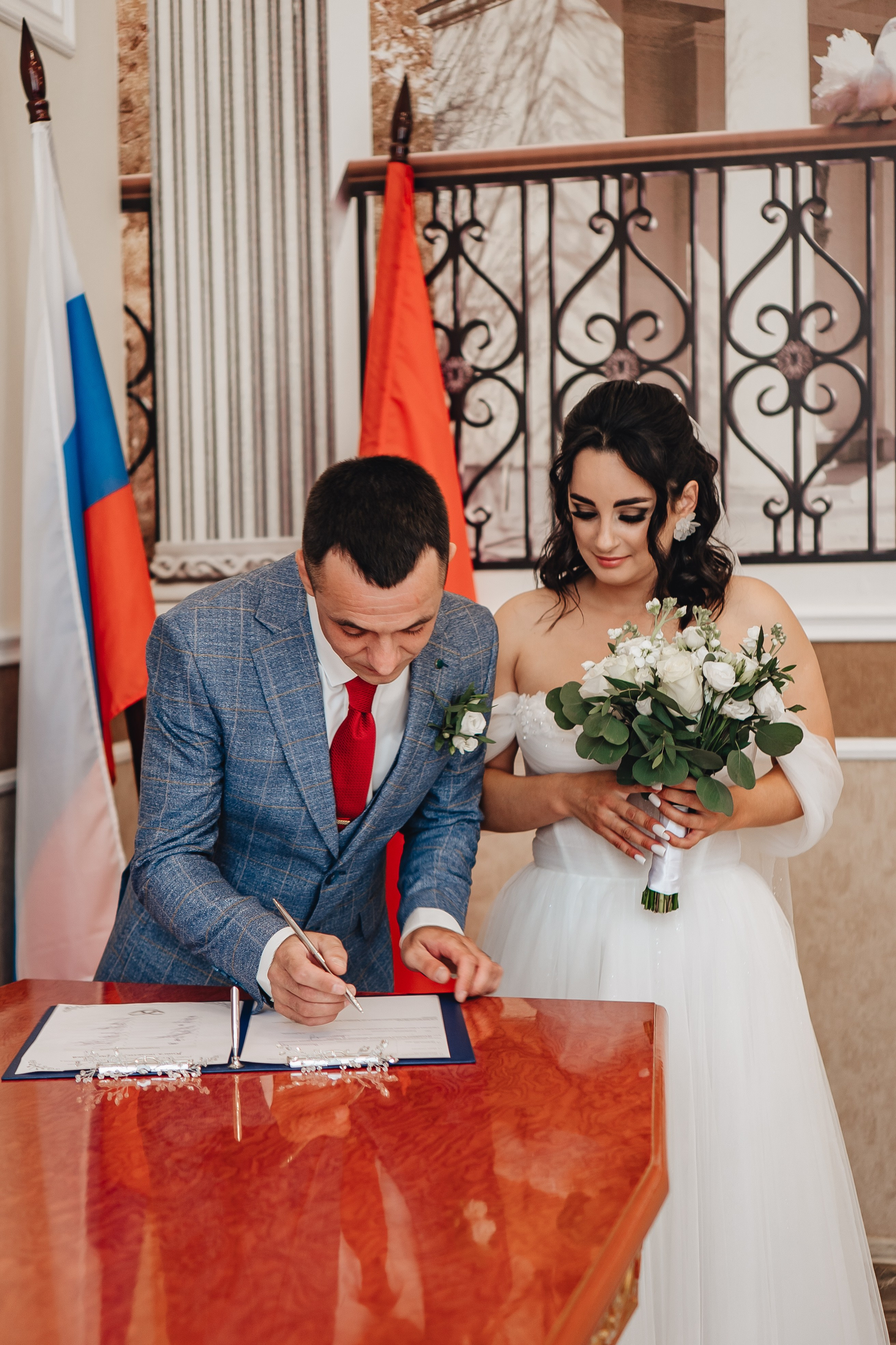 СВАДЕБНАЯ СЬЕМКА В ЗАГСЕ НА МОСКОВСКОМ ПРОСПЕКТЕ. Профессиональный фотограф, Санкт-Петербург — Виктория Богомолова