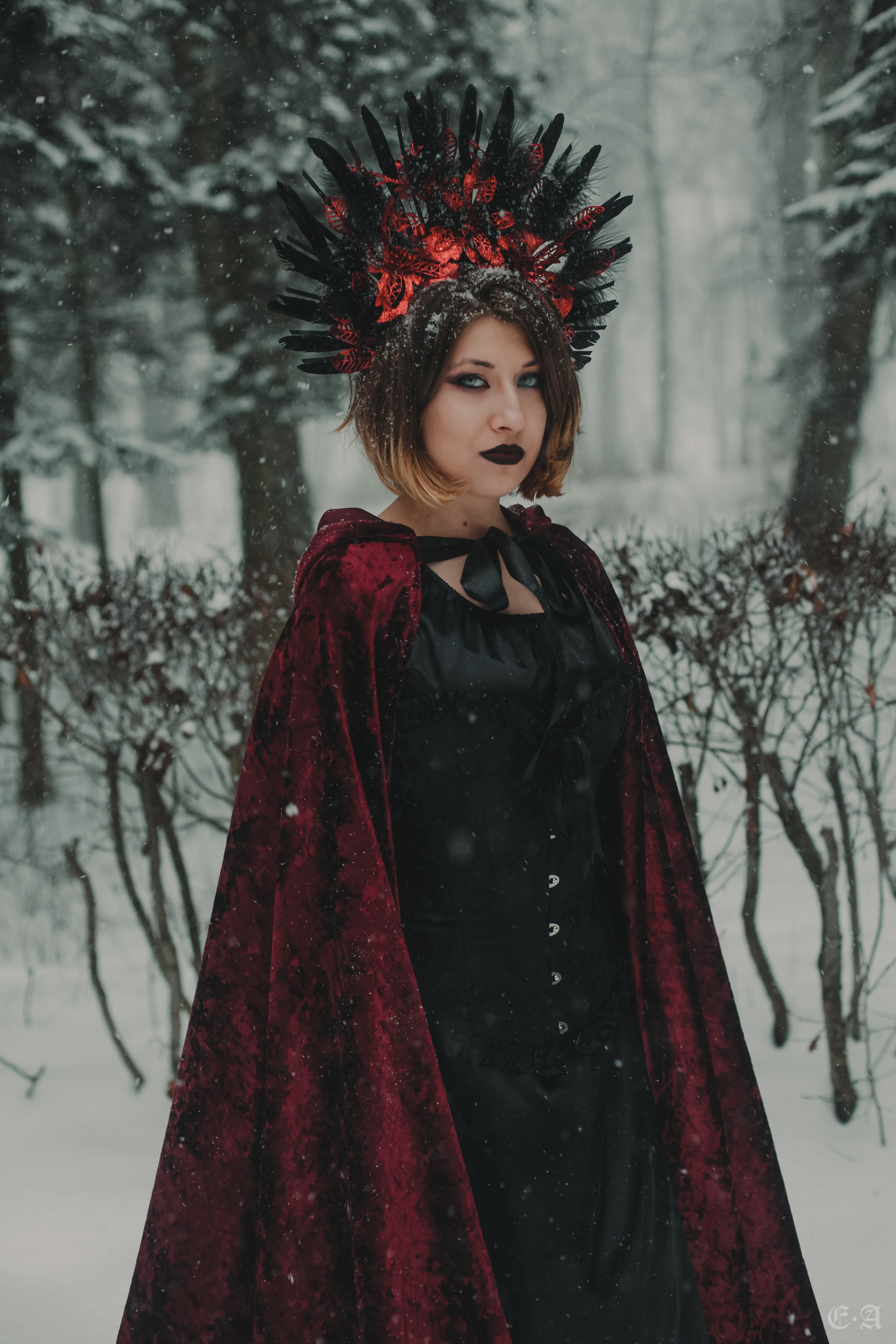 Зимняя сказка для Witch Light. Фотограф Ellairen