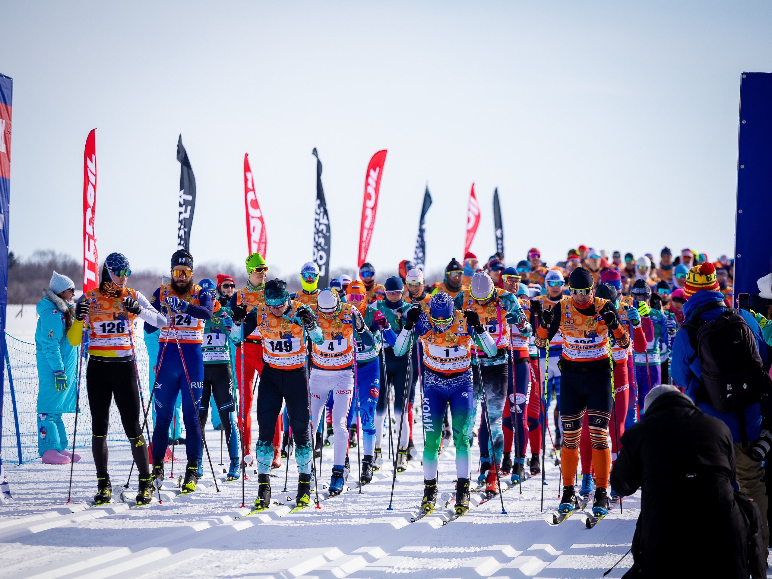 25 лыжный марафон им. Фархутдинова. Инга Кузьминская ТОП-фотограф г. Корсаков