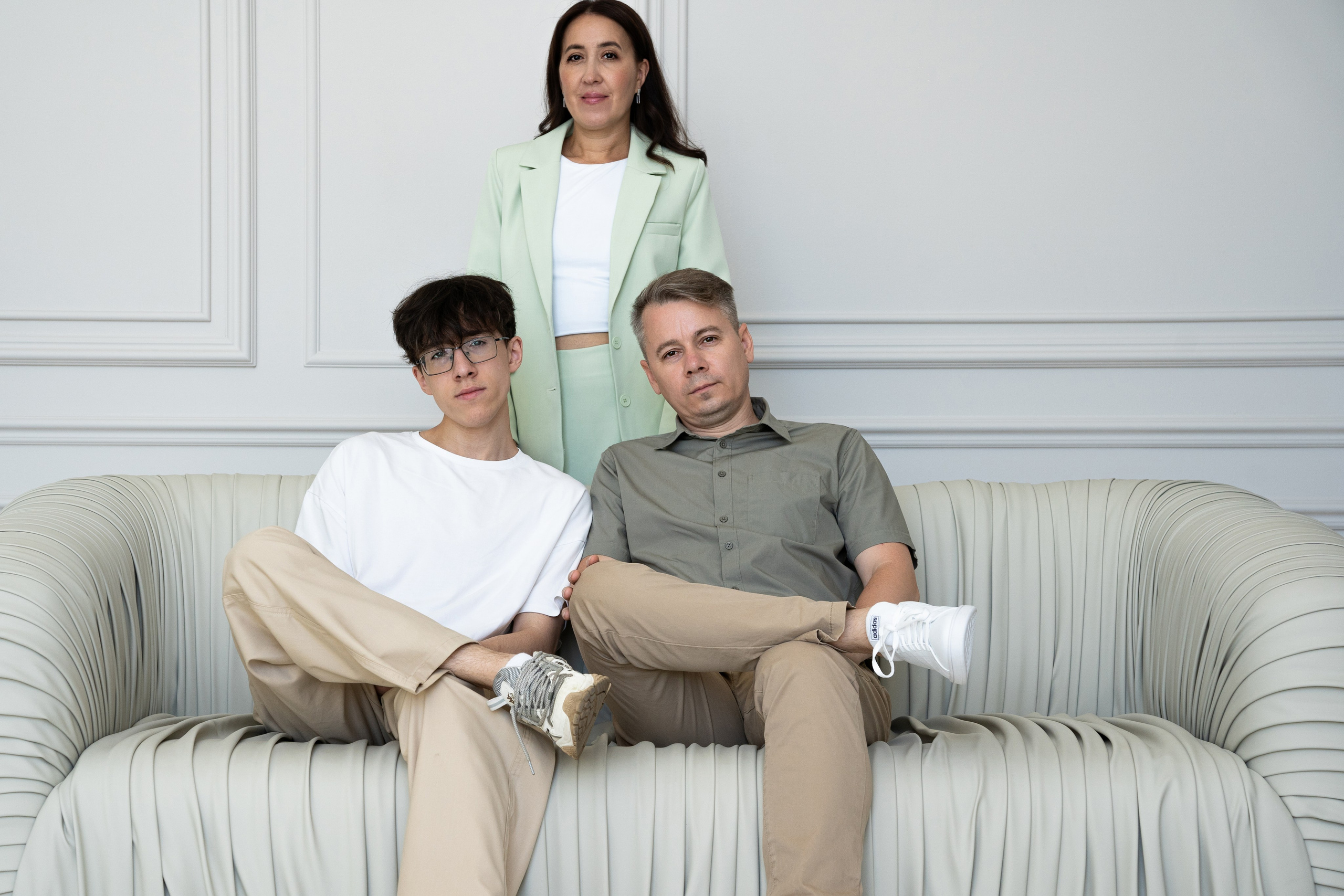 Семейная съемка в студии