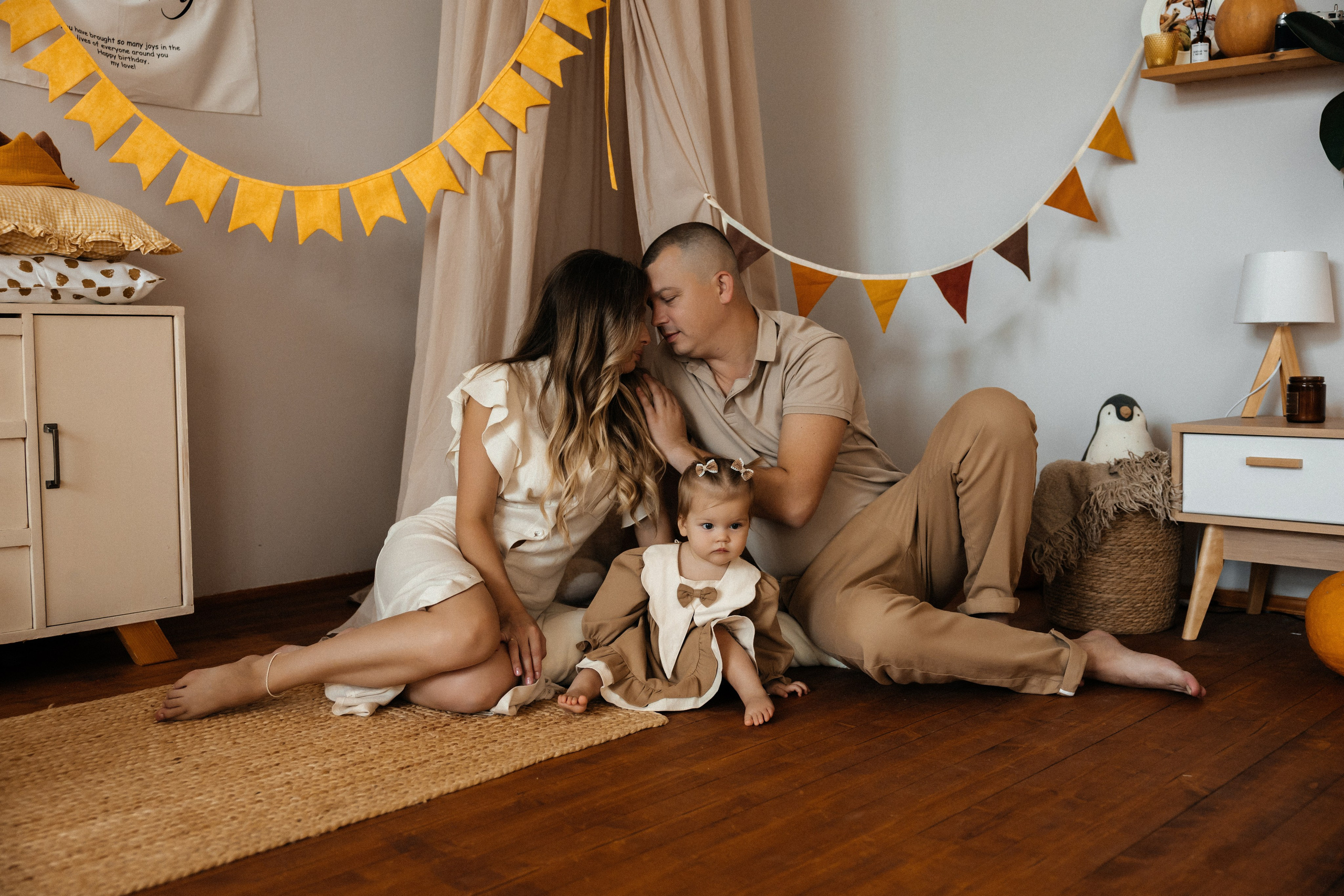 Максим, Алена, и Алиса. Фотограф Краснодар