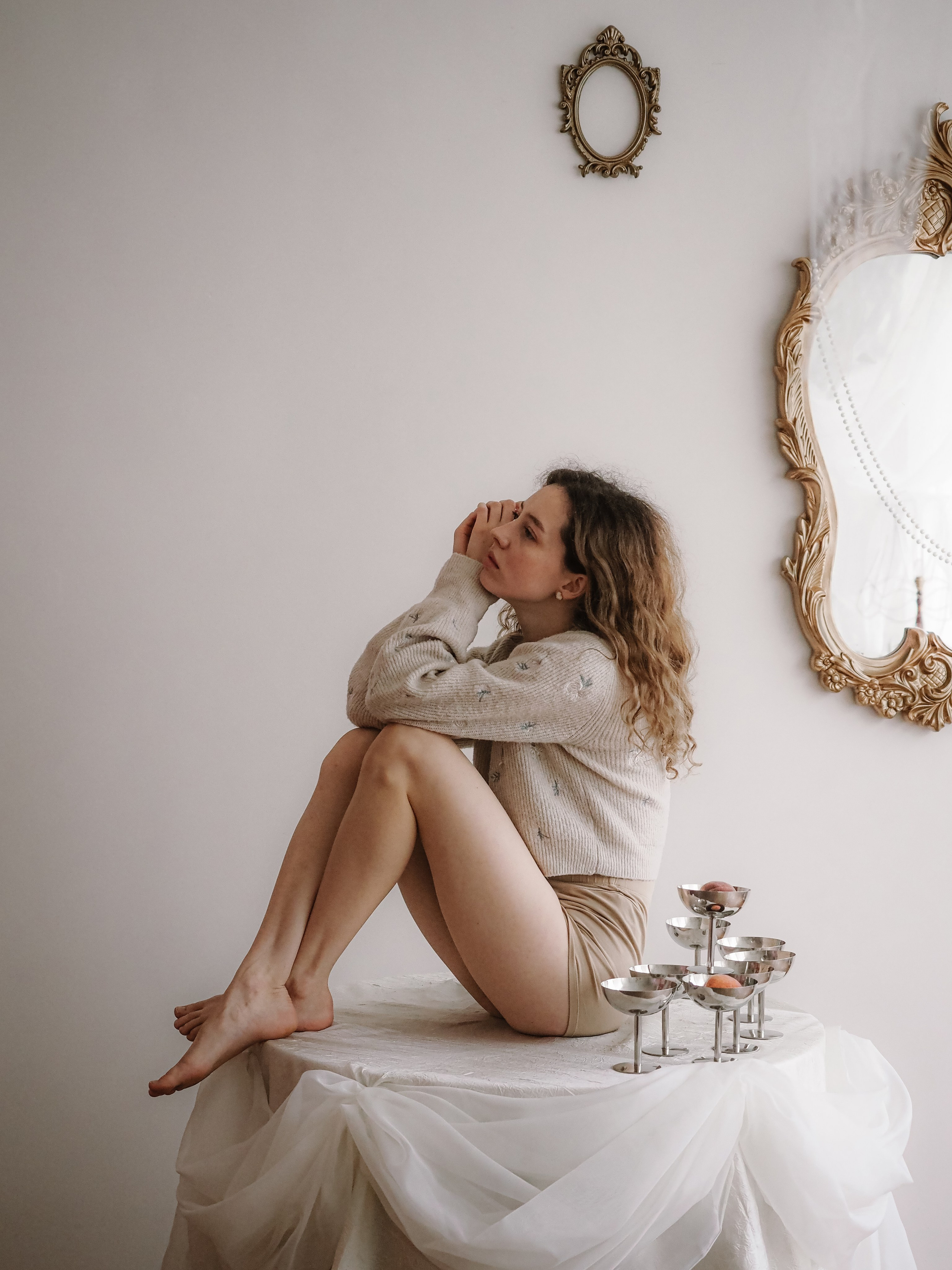 Утро и аромат персиков. Фотограф Рязань. Семейный Свадебный фотограф