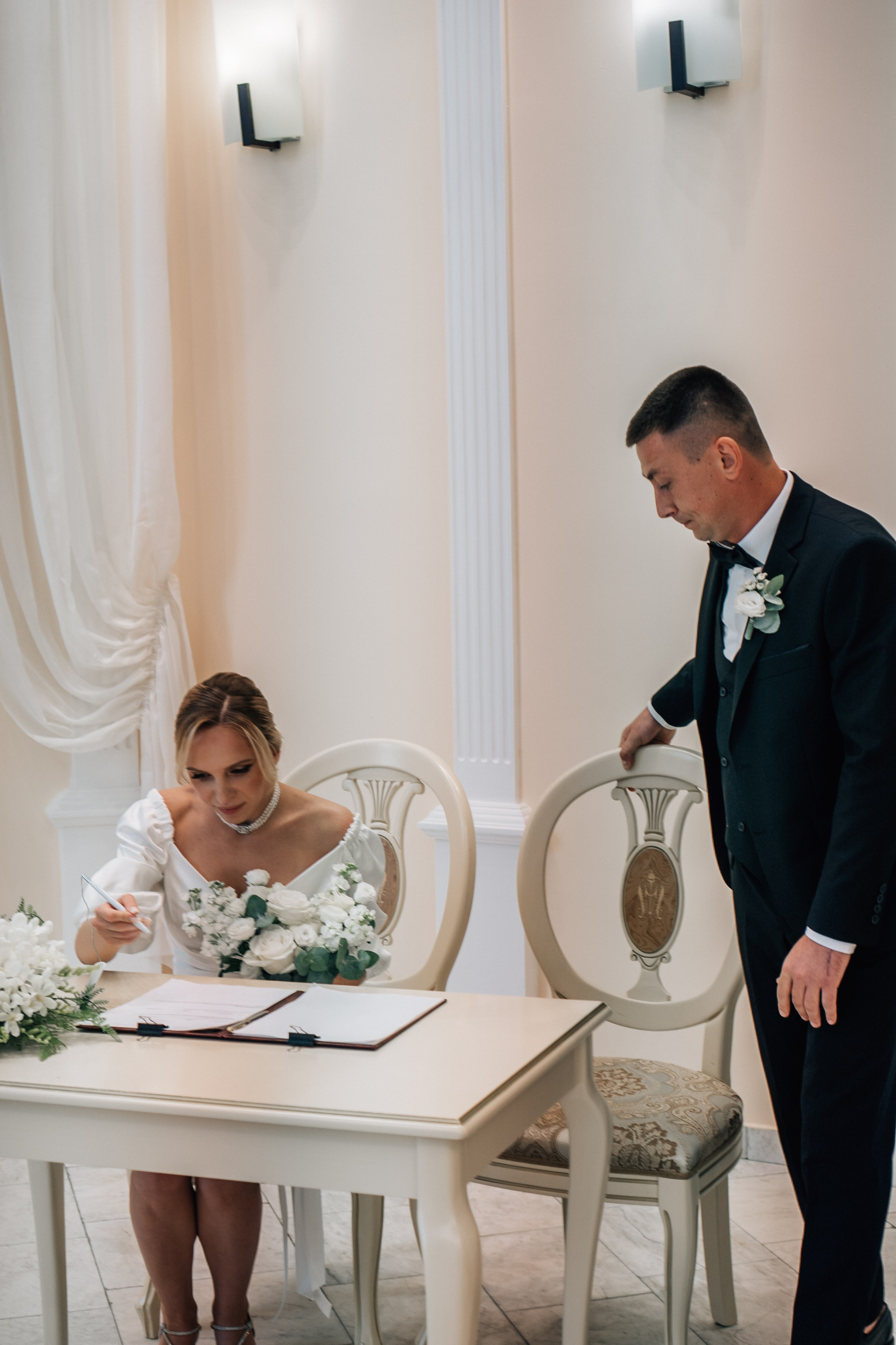 РЕПОРТАЖ В ЗАГСЕ. Профессиональный фотограф, Санкт-Петербург — Виктория Богомолова