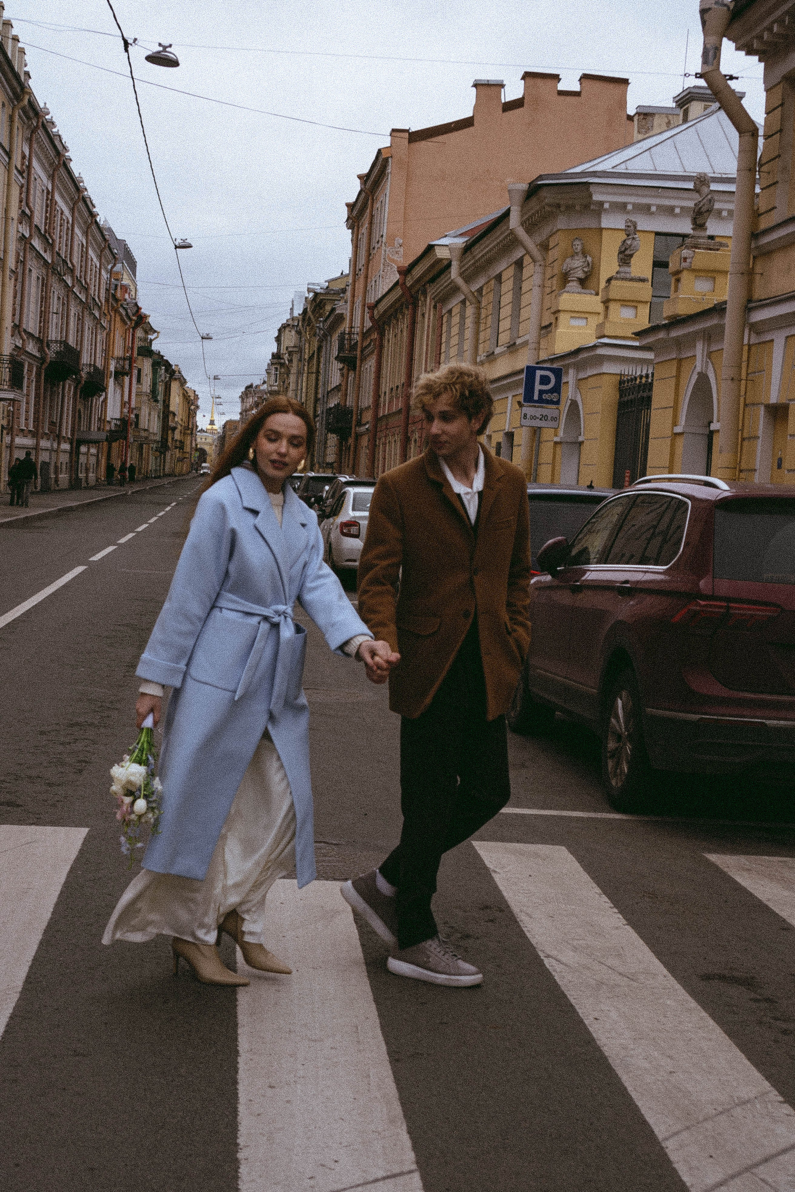 СВАДЕБНАЯ ПРОГУЛКА ПО ПЕТРОГРАДКЕ ВЕСНОЙ (ФОТОСЕССИИЯ ПАРЫ СВАДЕБНАЯ). Профессиональный фотограф, Санкт-Петербург — Виктория Богомолова