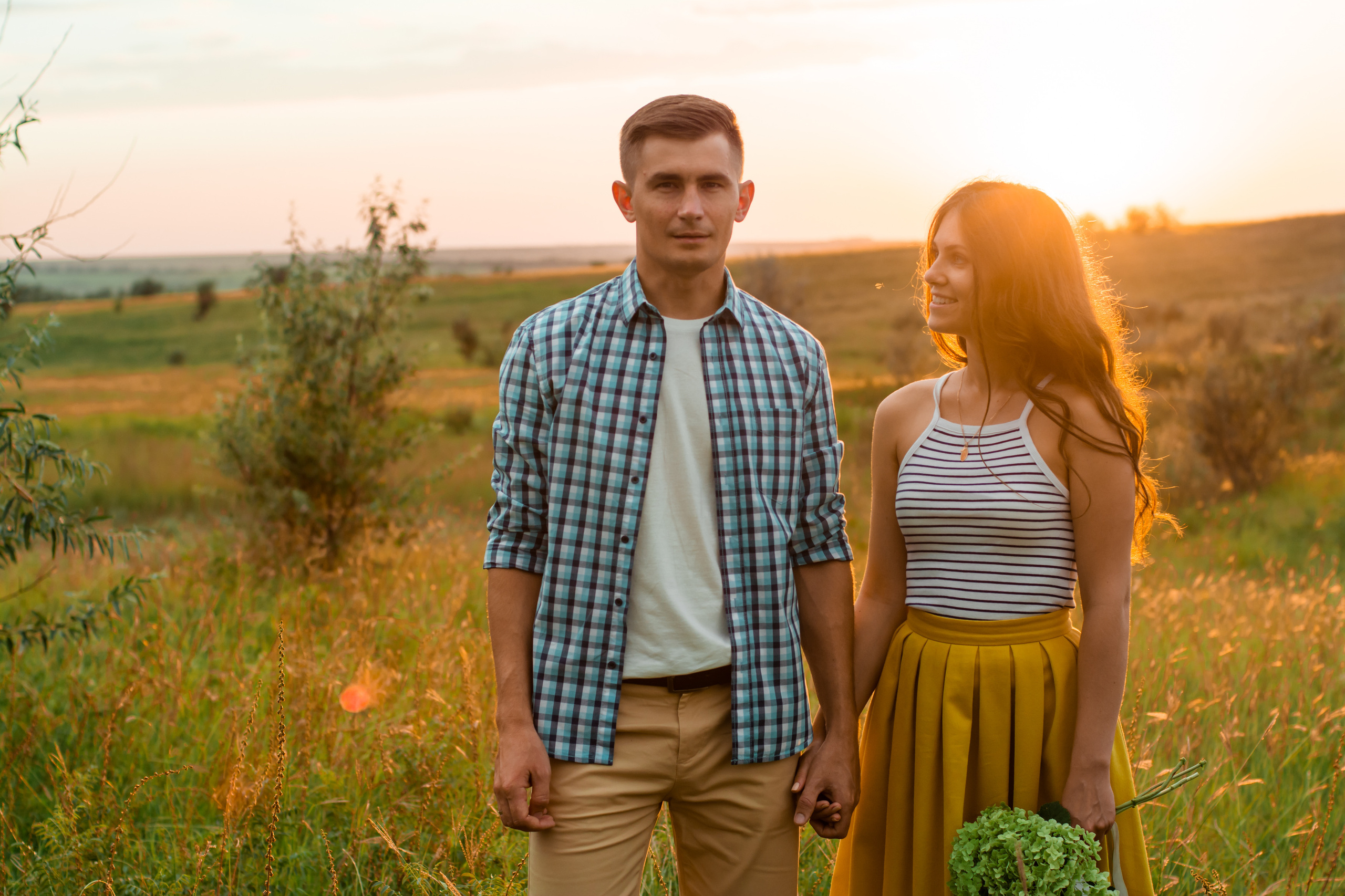 У костра. Фотограф Ким Ангелина