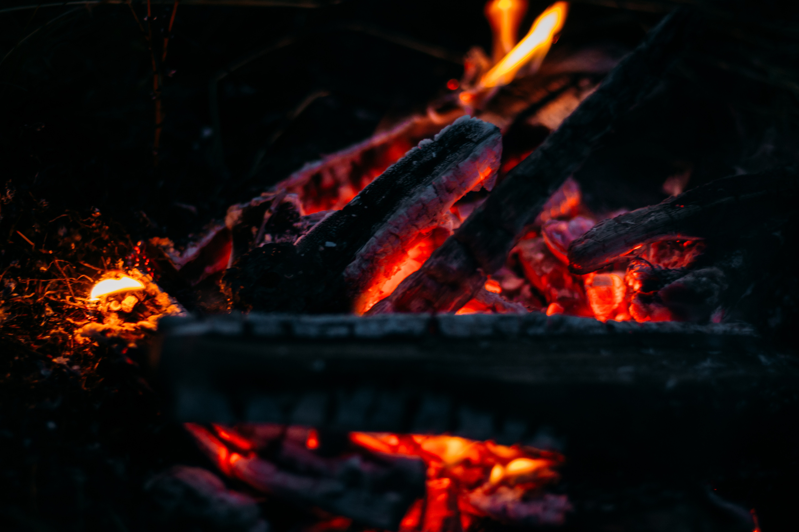 У костра. Фотограф Ким Ангелина