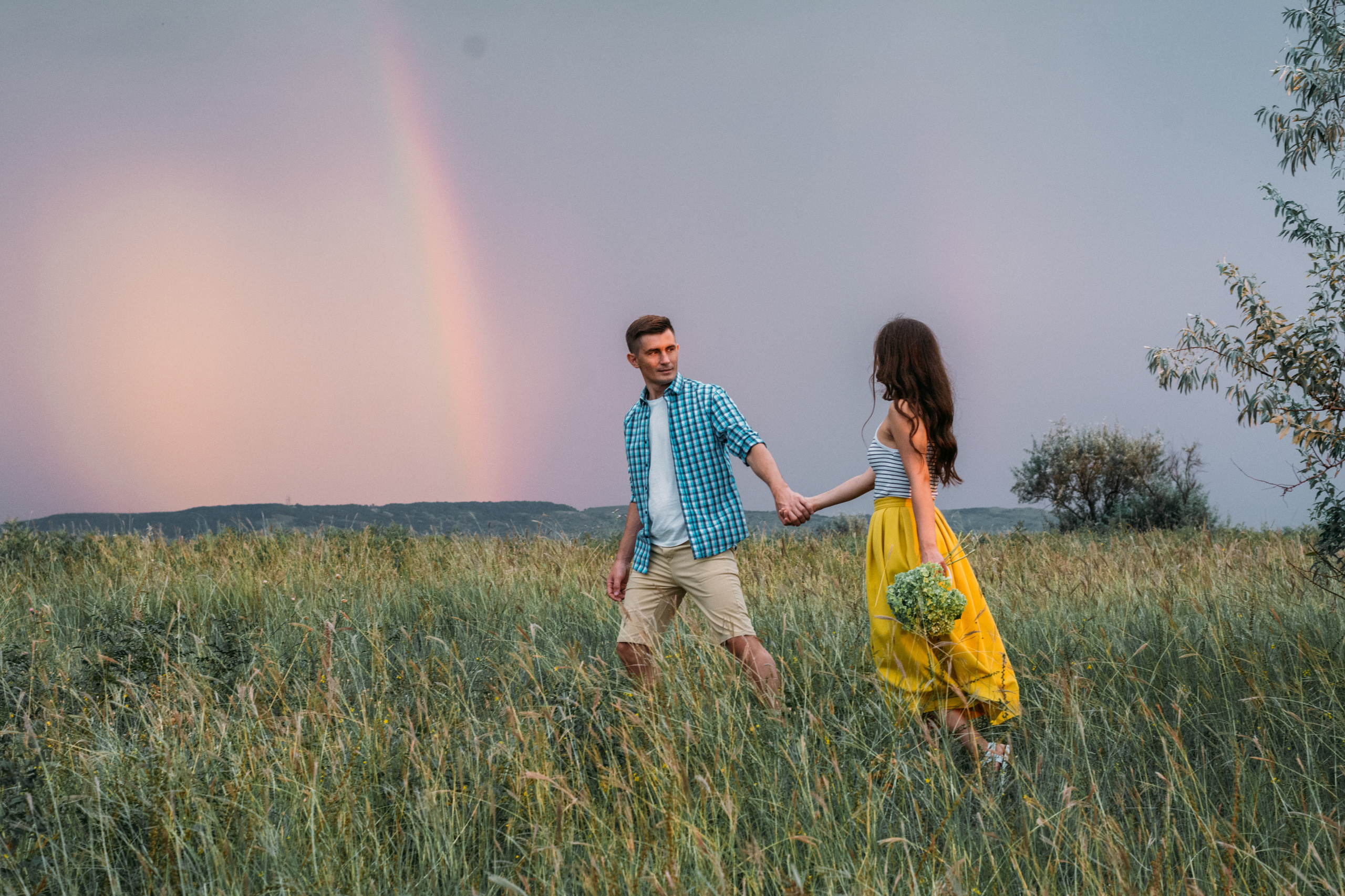 У костра. Фотограф Ким Ангелина