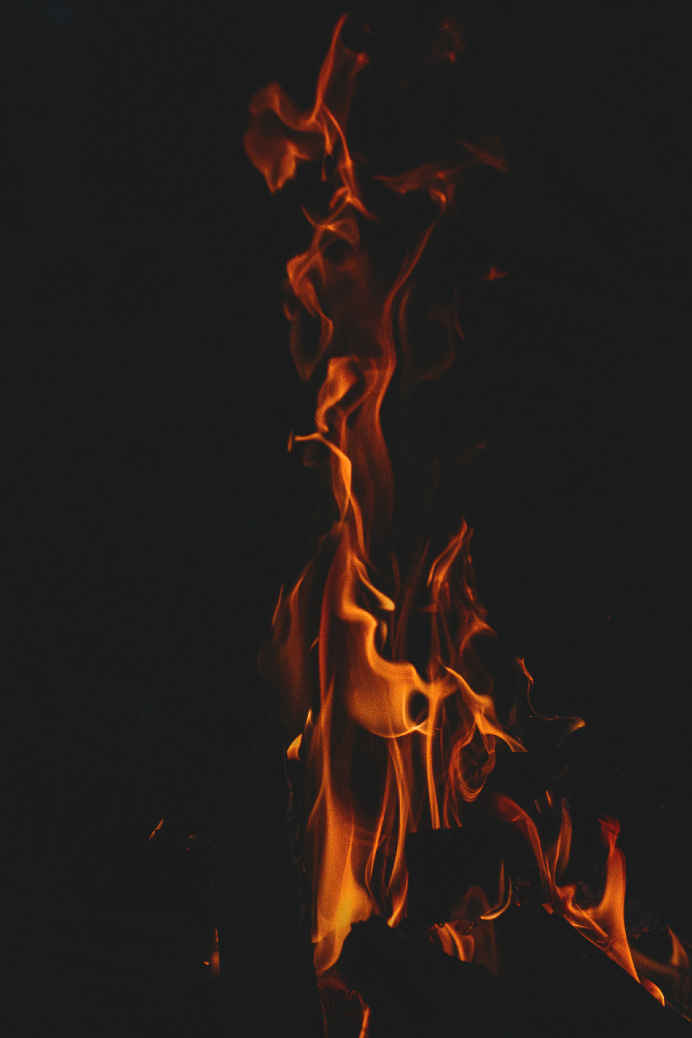 У костра. Фотограф Ким Ангелина