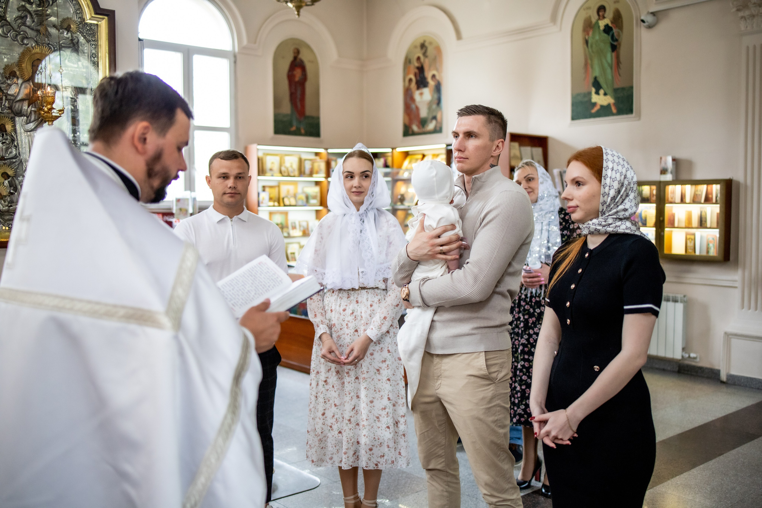 Крещение Софии. Фотограф Надежда Лукьянова