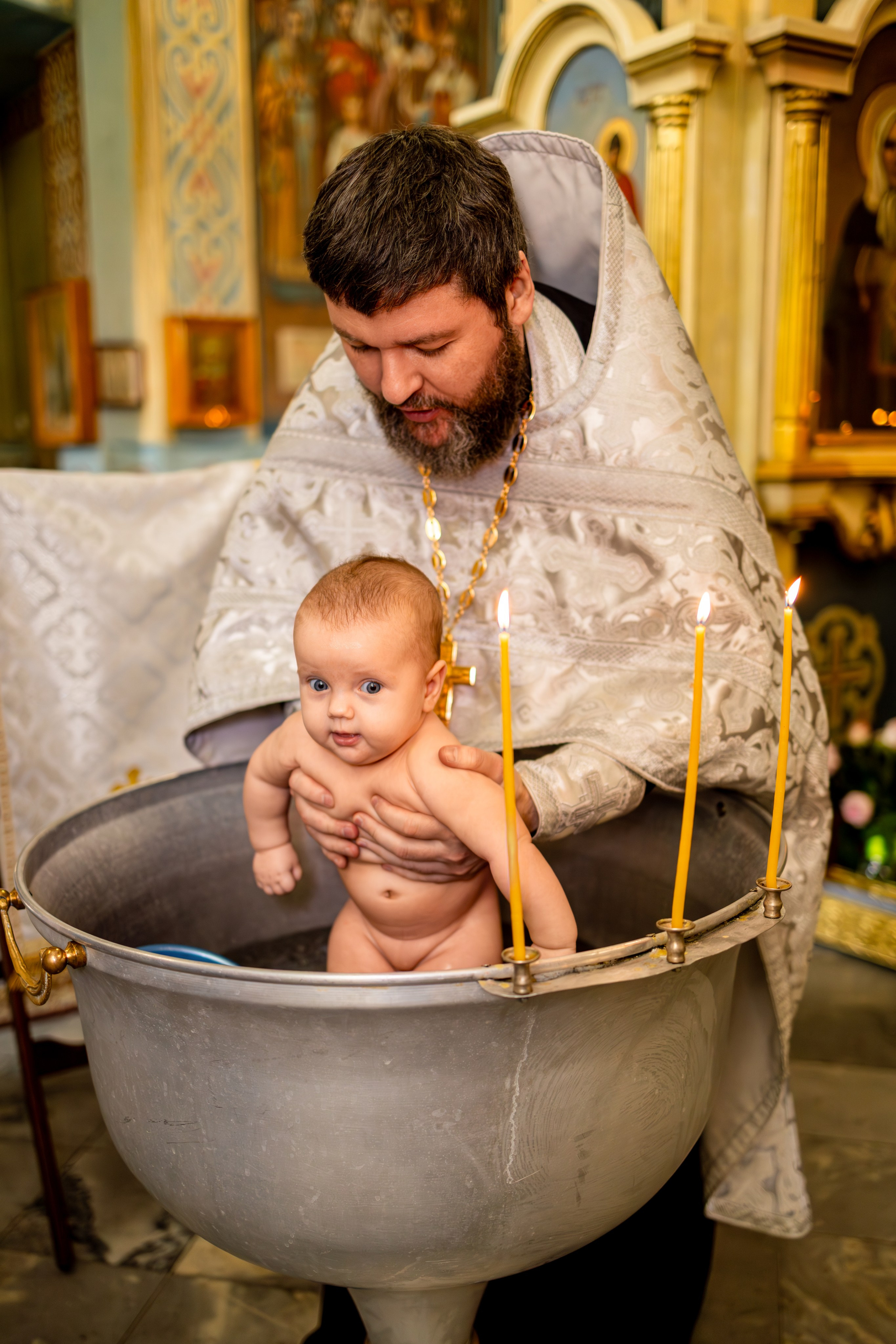 Крещение Ника. Фотограф Виктория Кравец