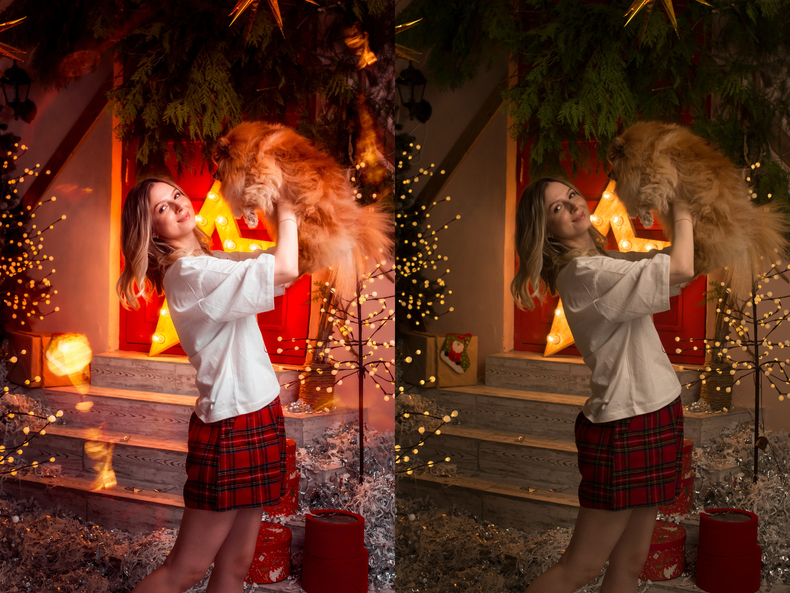 Ретушь фото до и после. Женский фотограф Крещение Венчание Москва Брянск