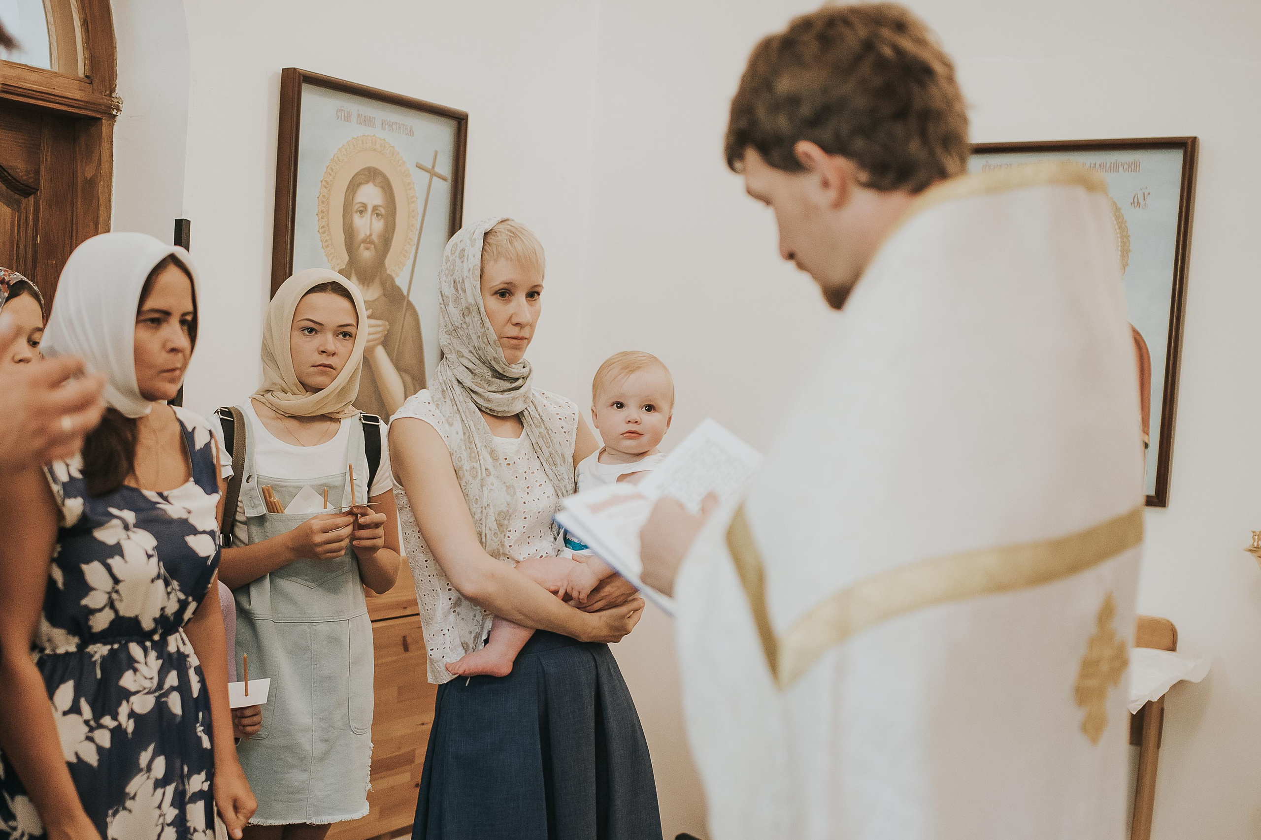 Крещение разное. Фотограф Инга Твердова