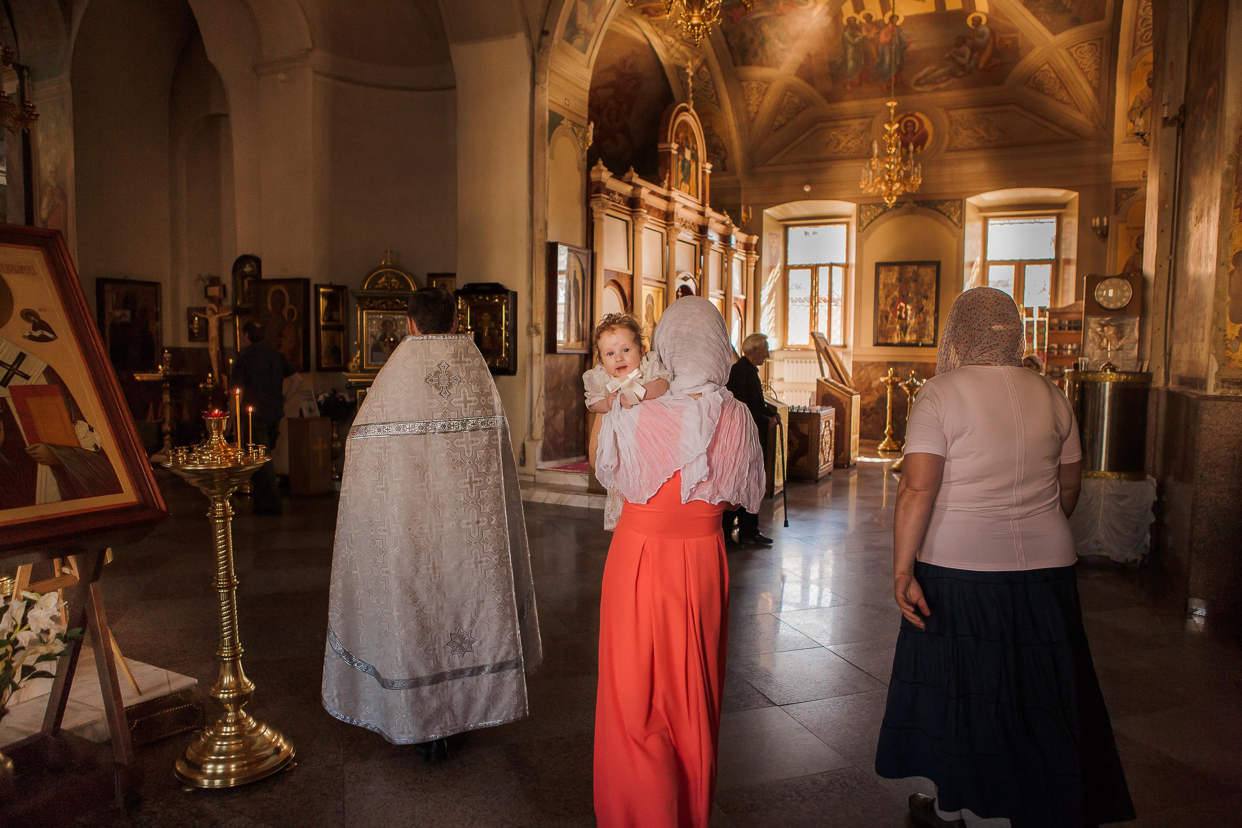 Крещение разное. Фотограф Инга Твердова
