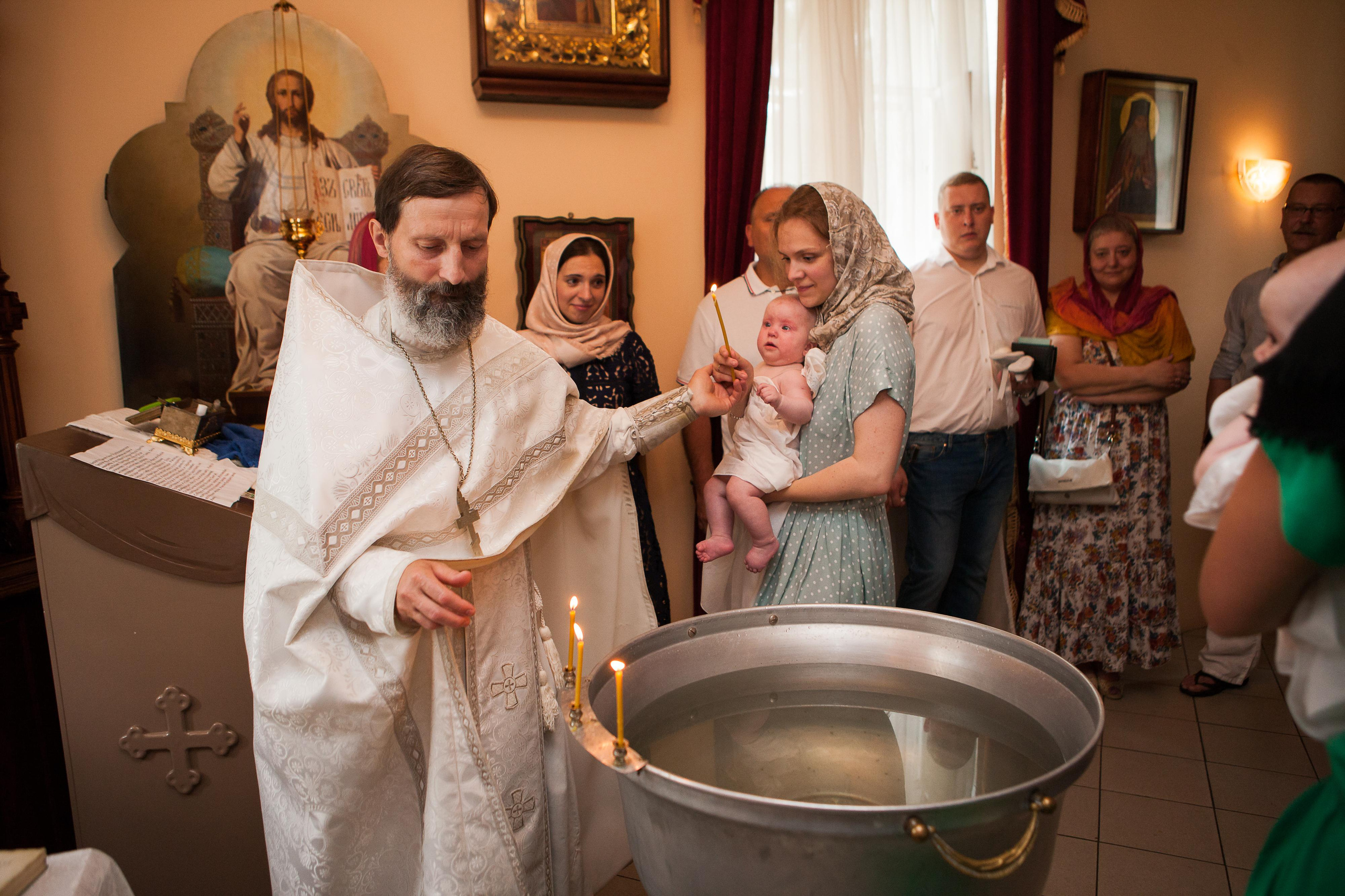 Крещение разное. Фотограф Инга Твердова