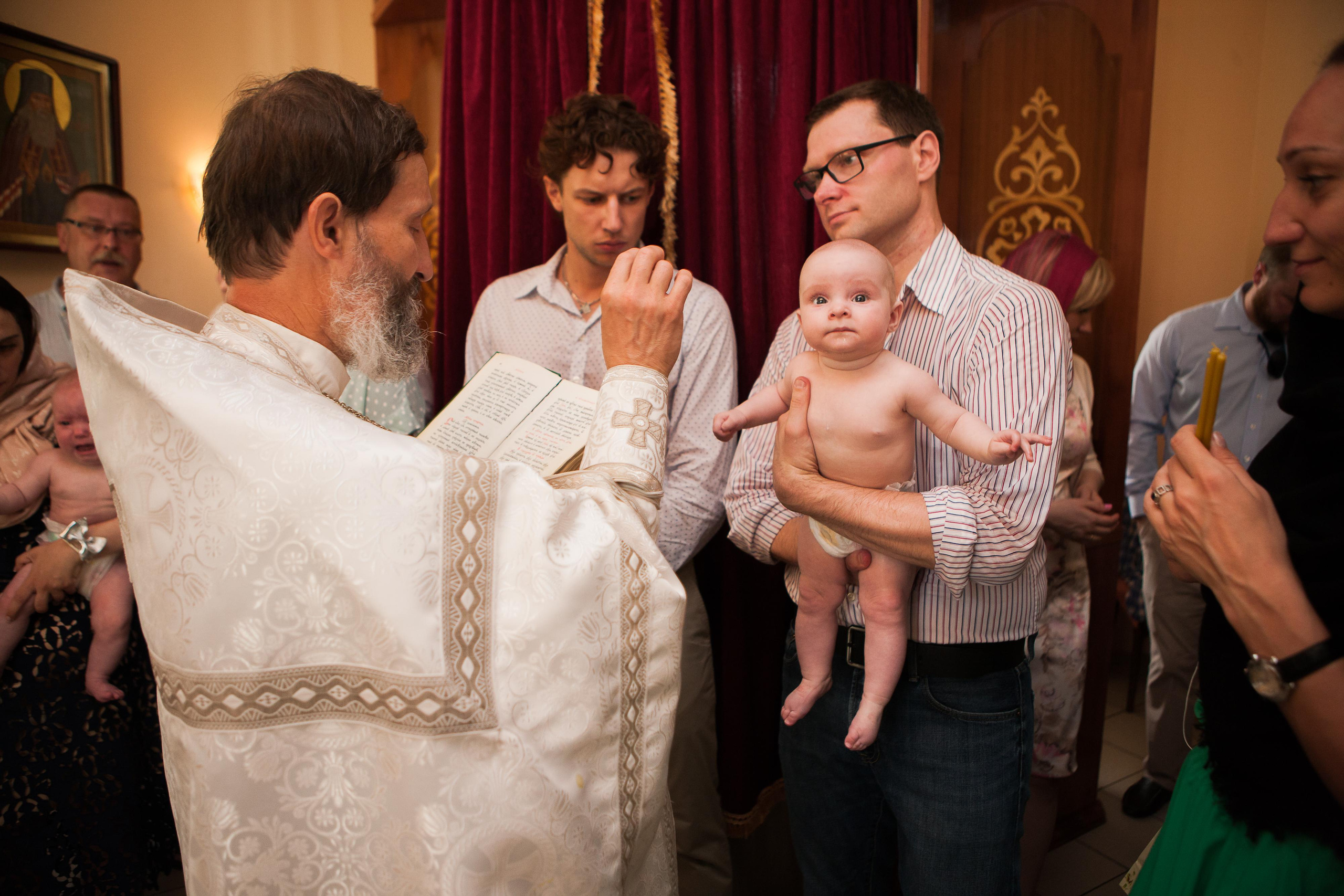 Крещение разное. Фотограф Инга Твердова