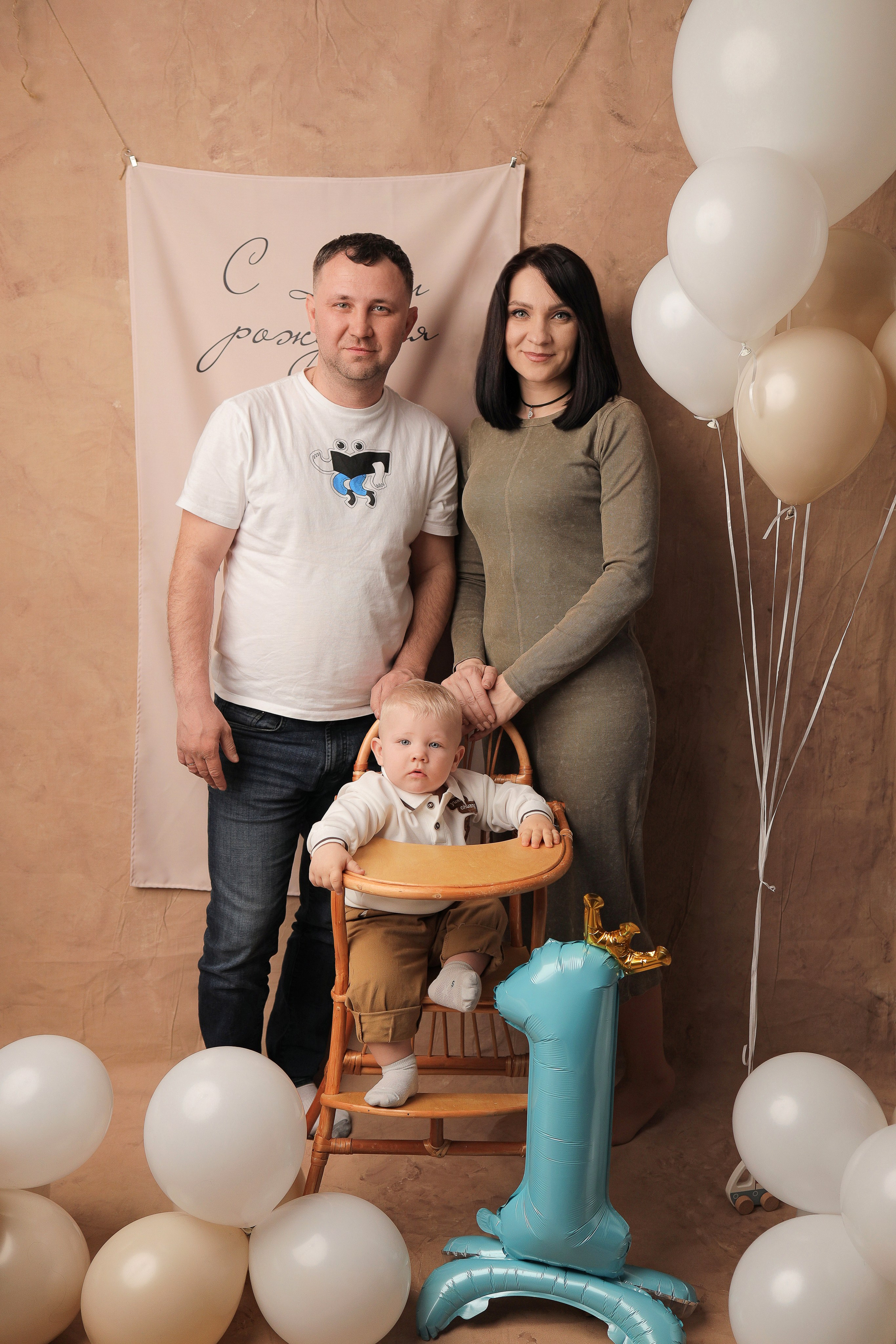 Арсений, 1 годик. Фотограф новорожденных в Новокузнецке Анна Горошникова